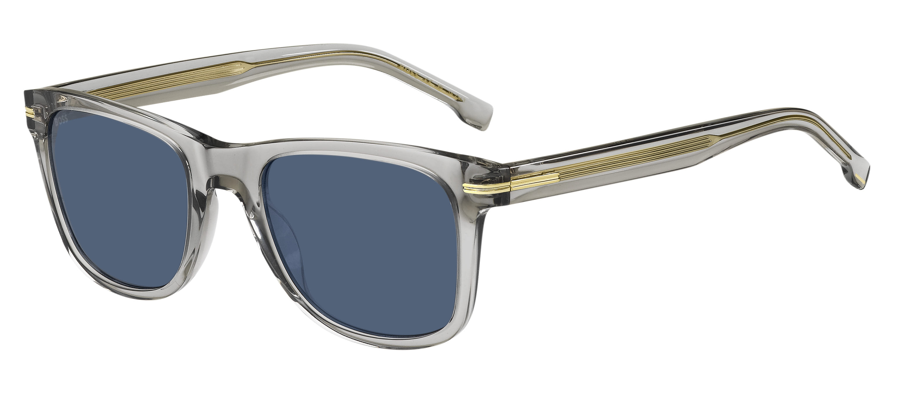Hugo Boss BOSS 1508/S Sunglass Transparent Grey Male Full Sh — Transparent Grey frame