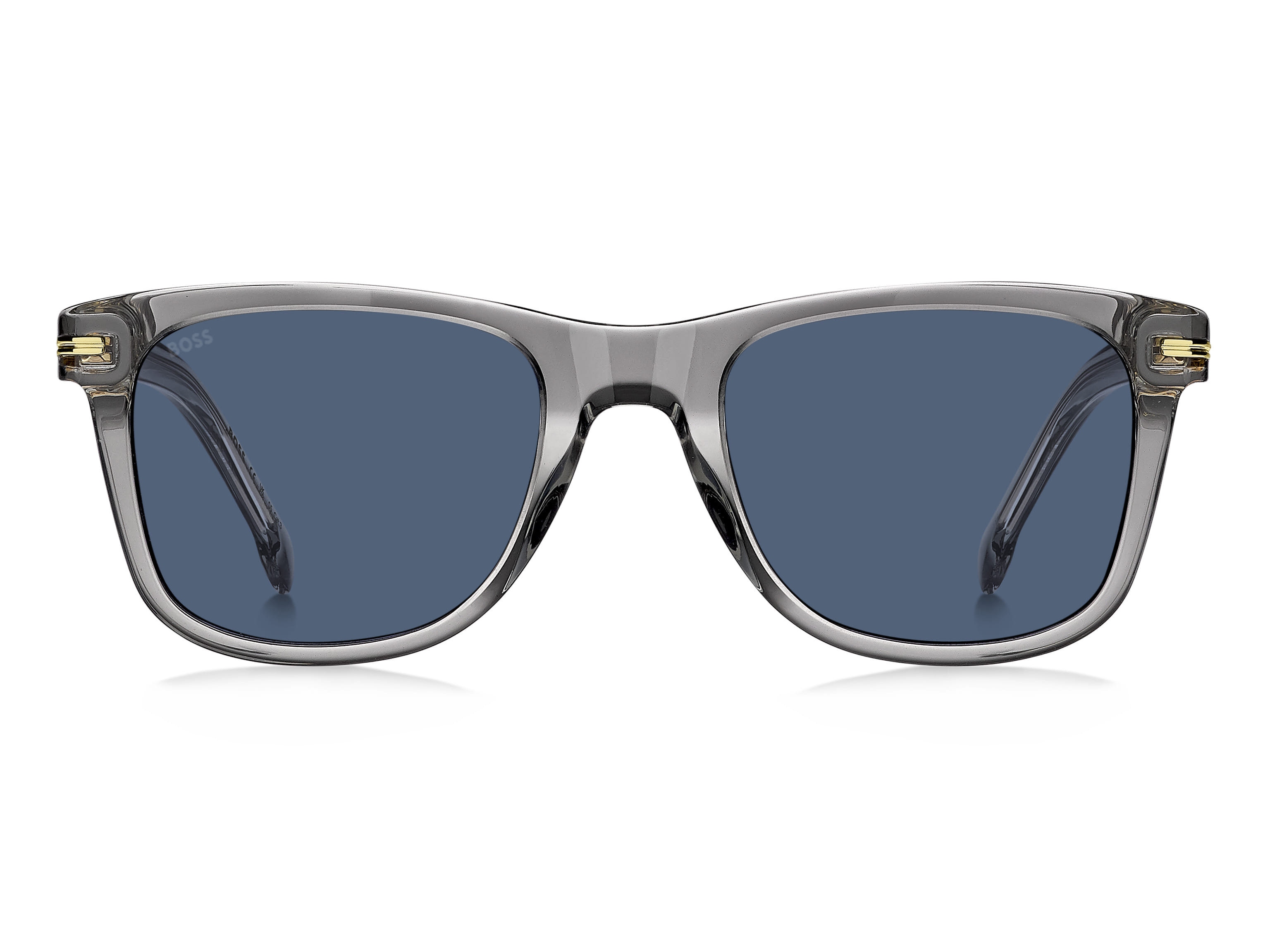 Hugo Boss BOSS 1508/S Sunglass Transparent Grey Male Full Sh Sunglass — Transparent Grey frame — view 2