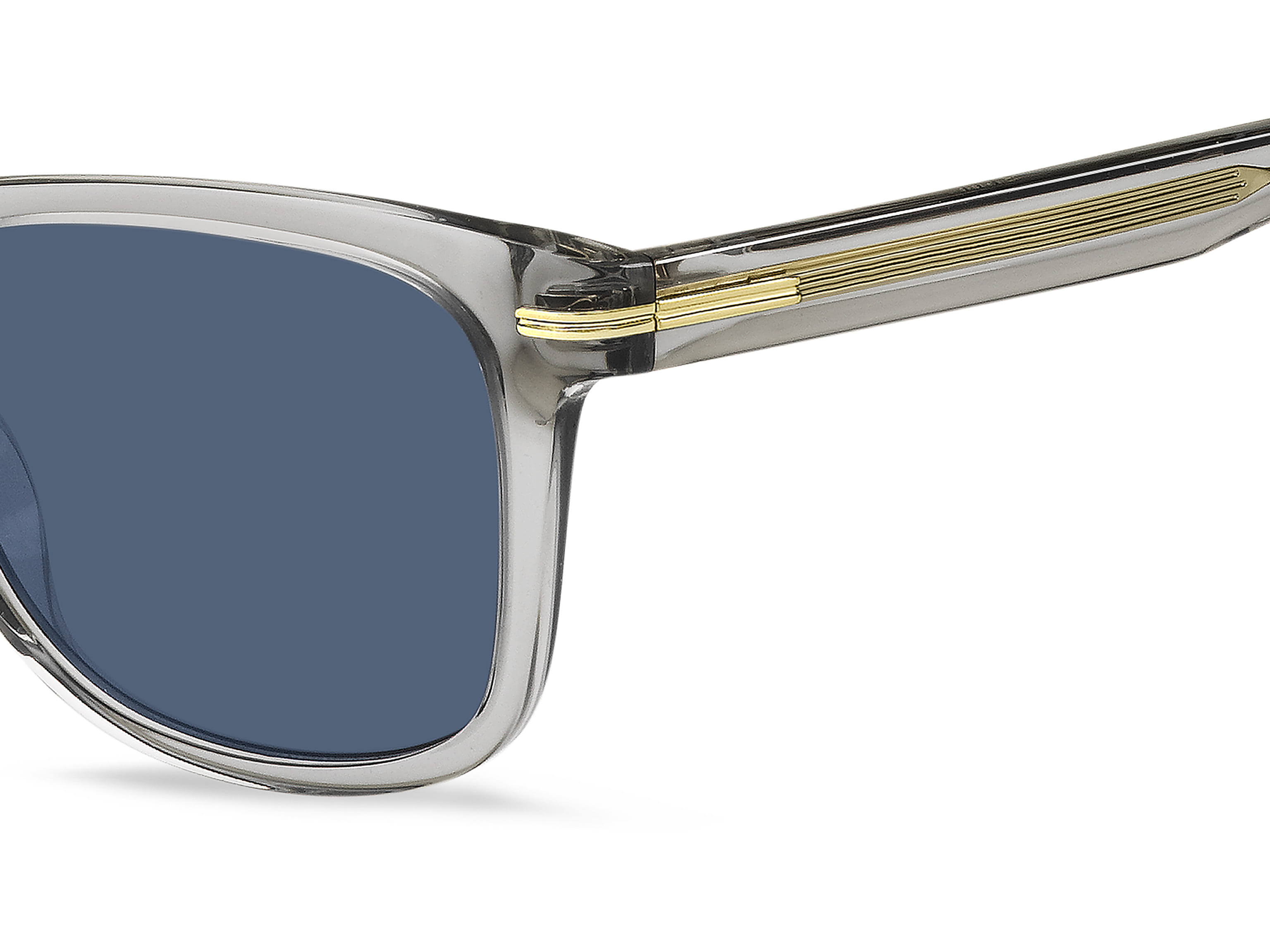 Hugo Boss BOSS 1508/S Sunglass Transparent Grey Male Full Sh Sunglass — Transparent Grey frame — view 3