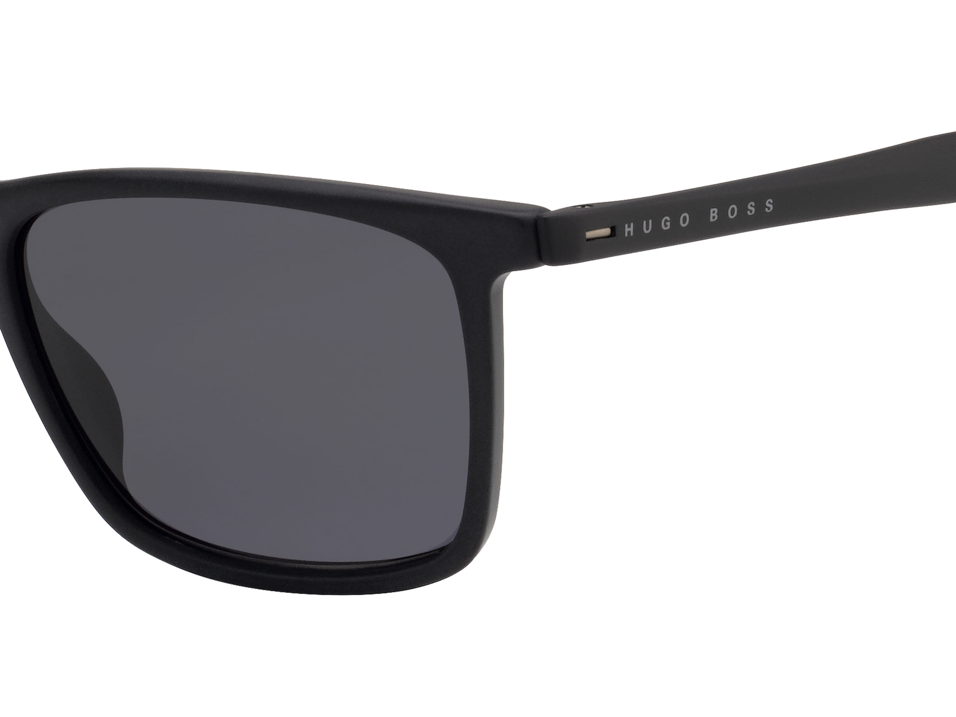 Hugo Boss BOSS 1078/S Sunglass Black Male Full Rubber Sunglass — Black frame — view 3