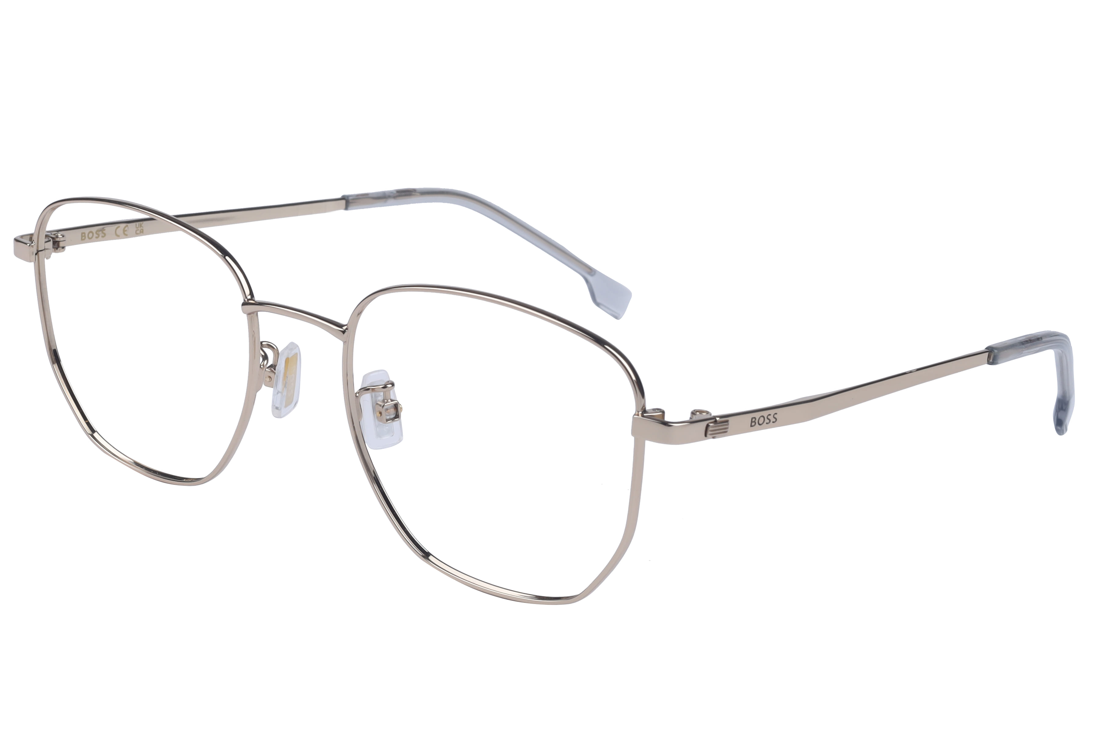 Hugo Boss BOSS 1713/F Frame Gold Male Full Titanium Frame — Gold frame — view 1