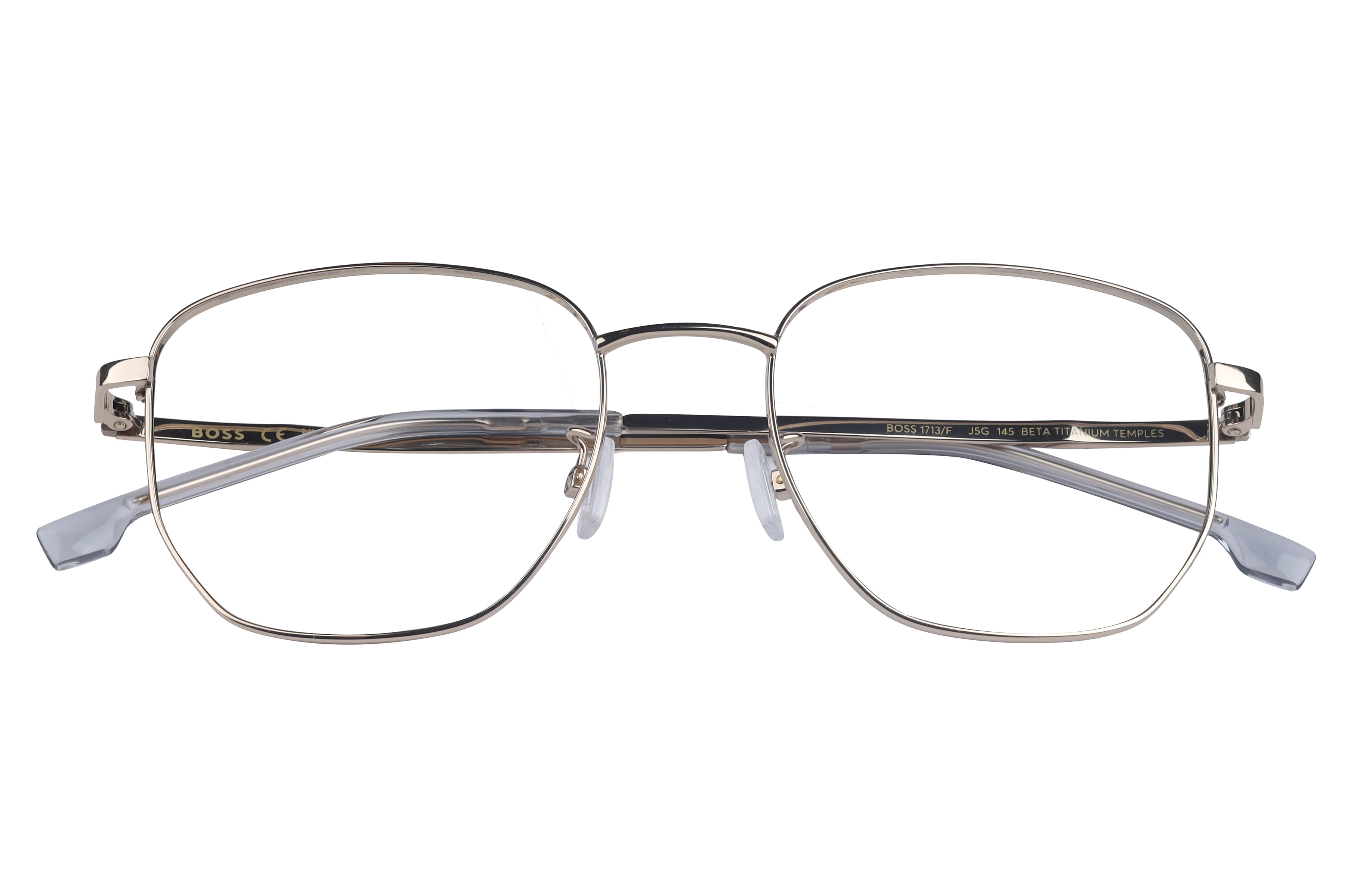 Hugo Boss BOSS 1713/F Frame Gold Male Full Titanium Frame — Gold frame — view 4