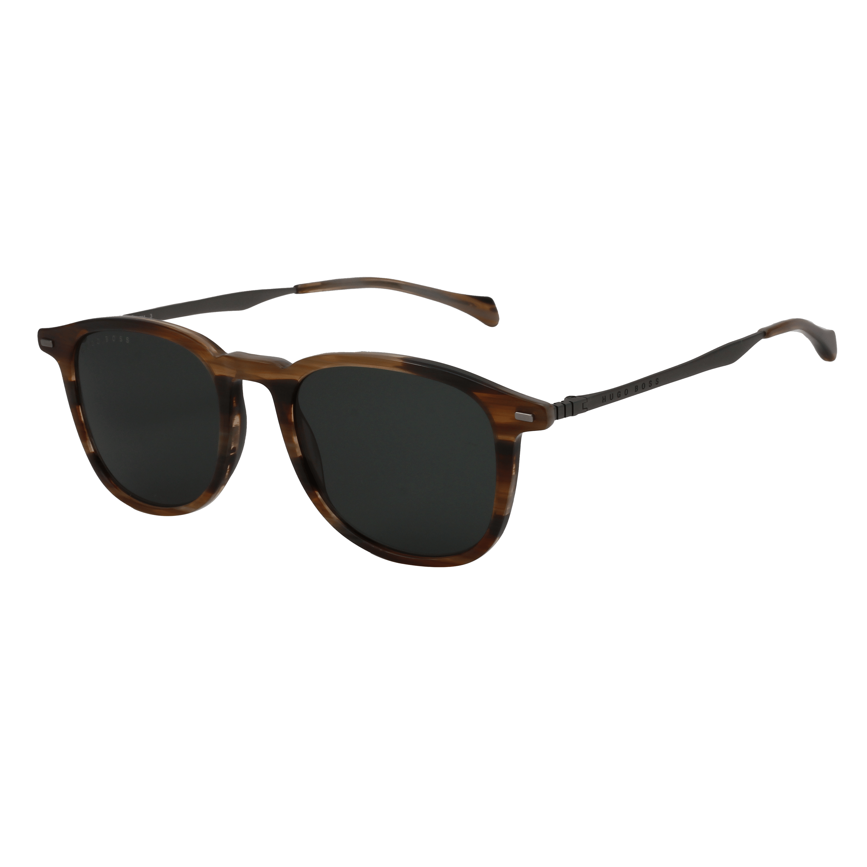 Hugo Boss BOSS 1094/S Sunglass Brown Male Full Titanium — Brown frame