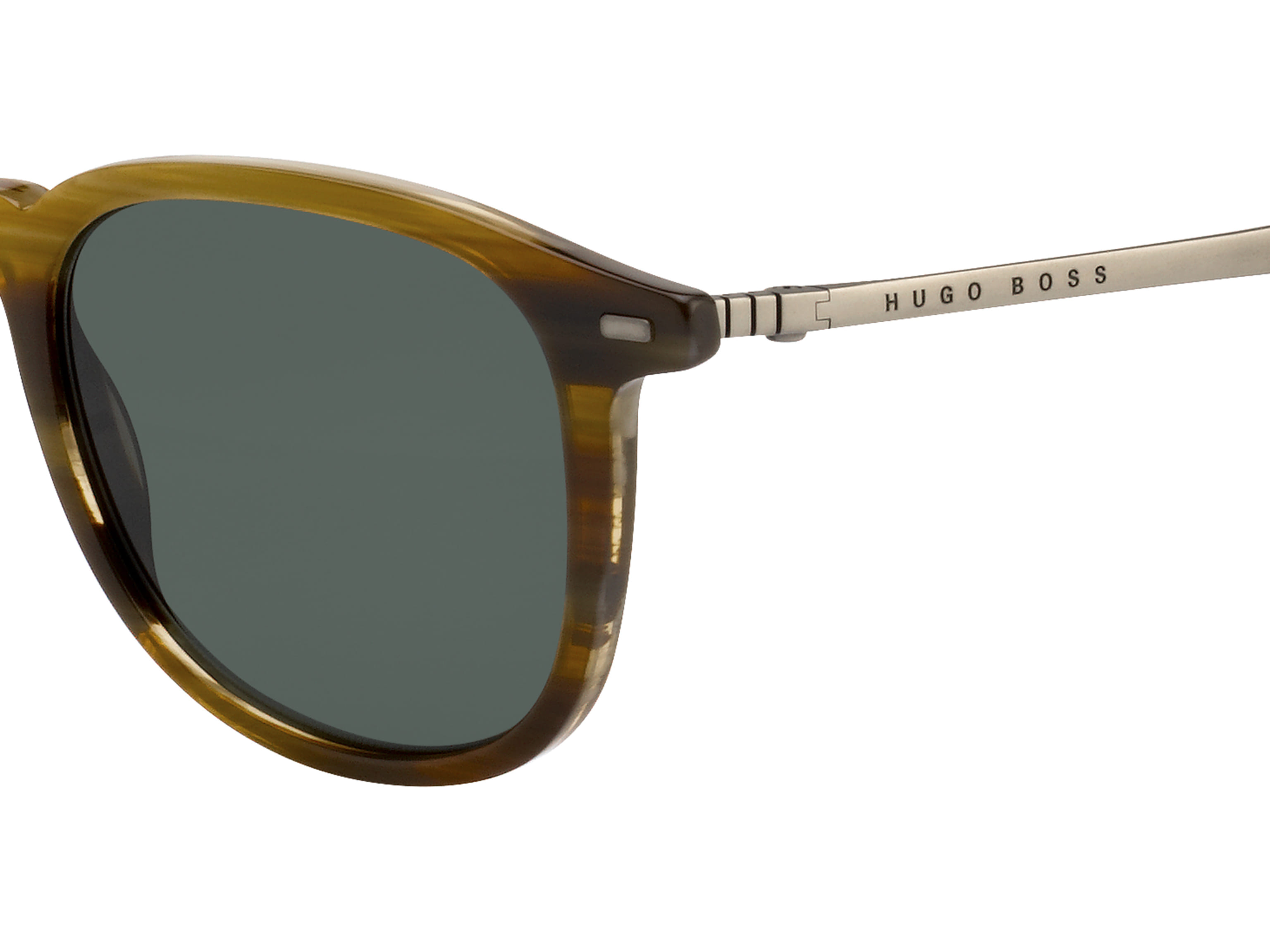 Hugo Boss BOSS 1094/S Sunglass Brown Male Full Titanium Sunglass — Brown frame — view 3