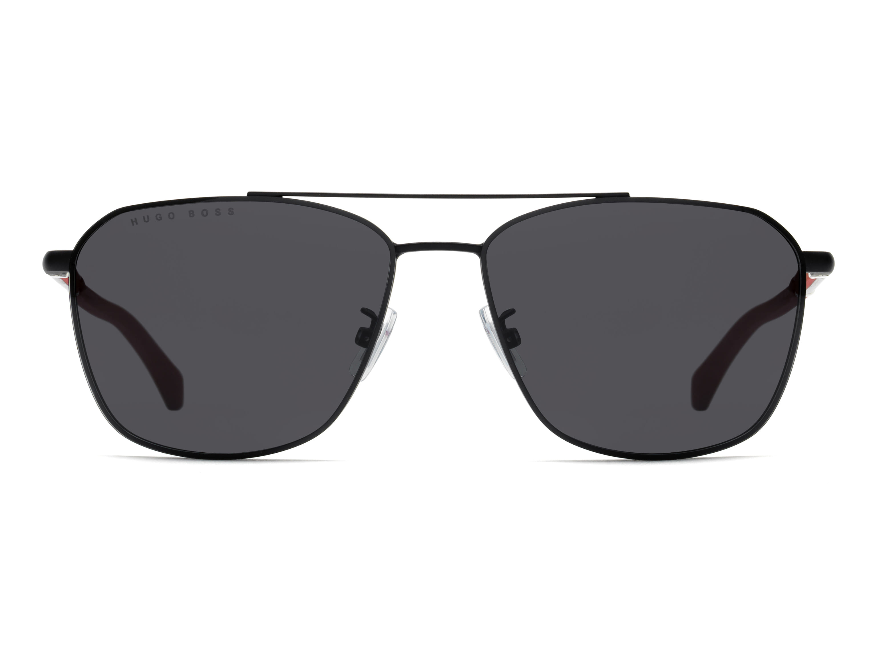 Hugo Boss BOSS 1103/S Sunglass Black Male Full Rubber Sunglass — Black frame — view 2