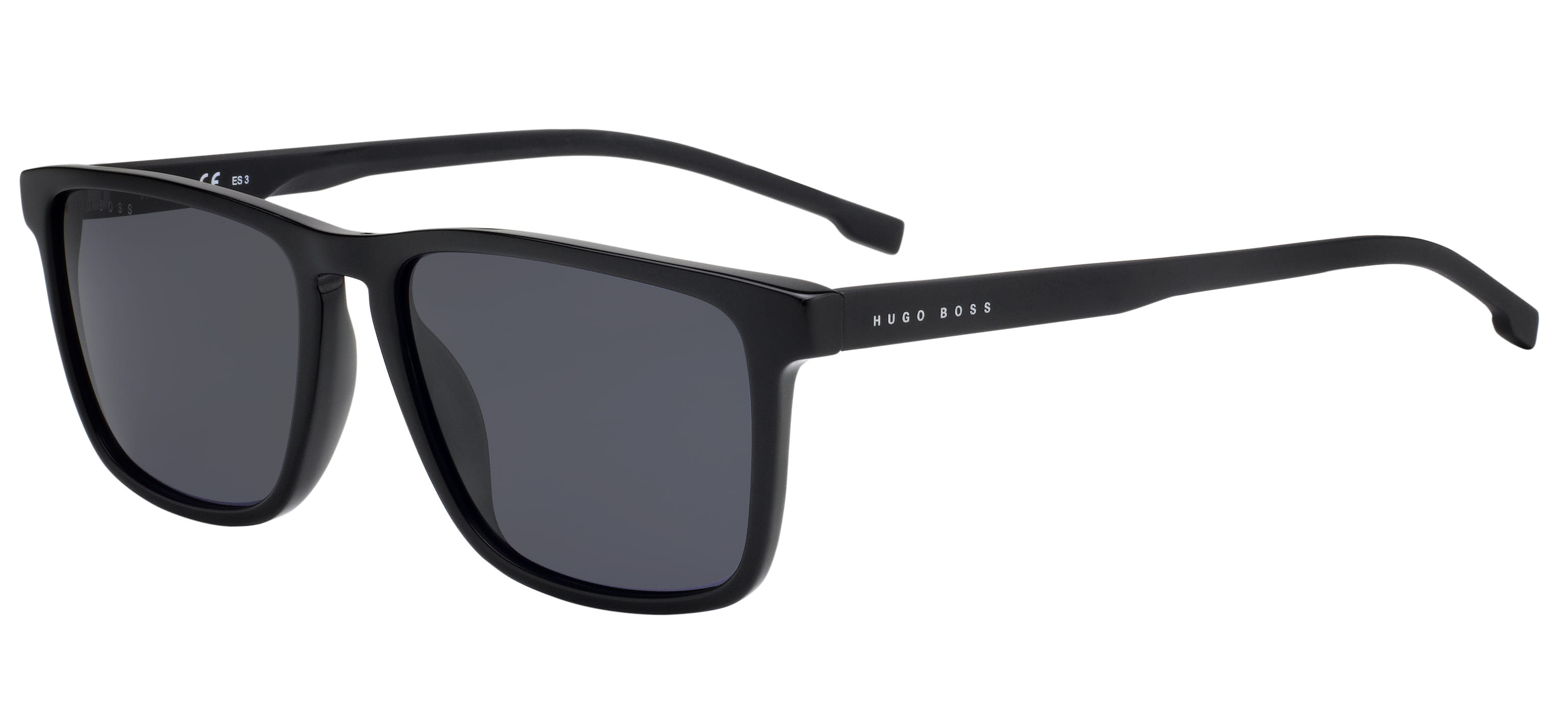 Hugo Boss BOSS 0921/S Sunglass Black Male Full Shell Sunglass — Black frame — view 1