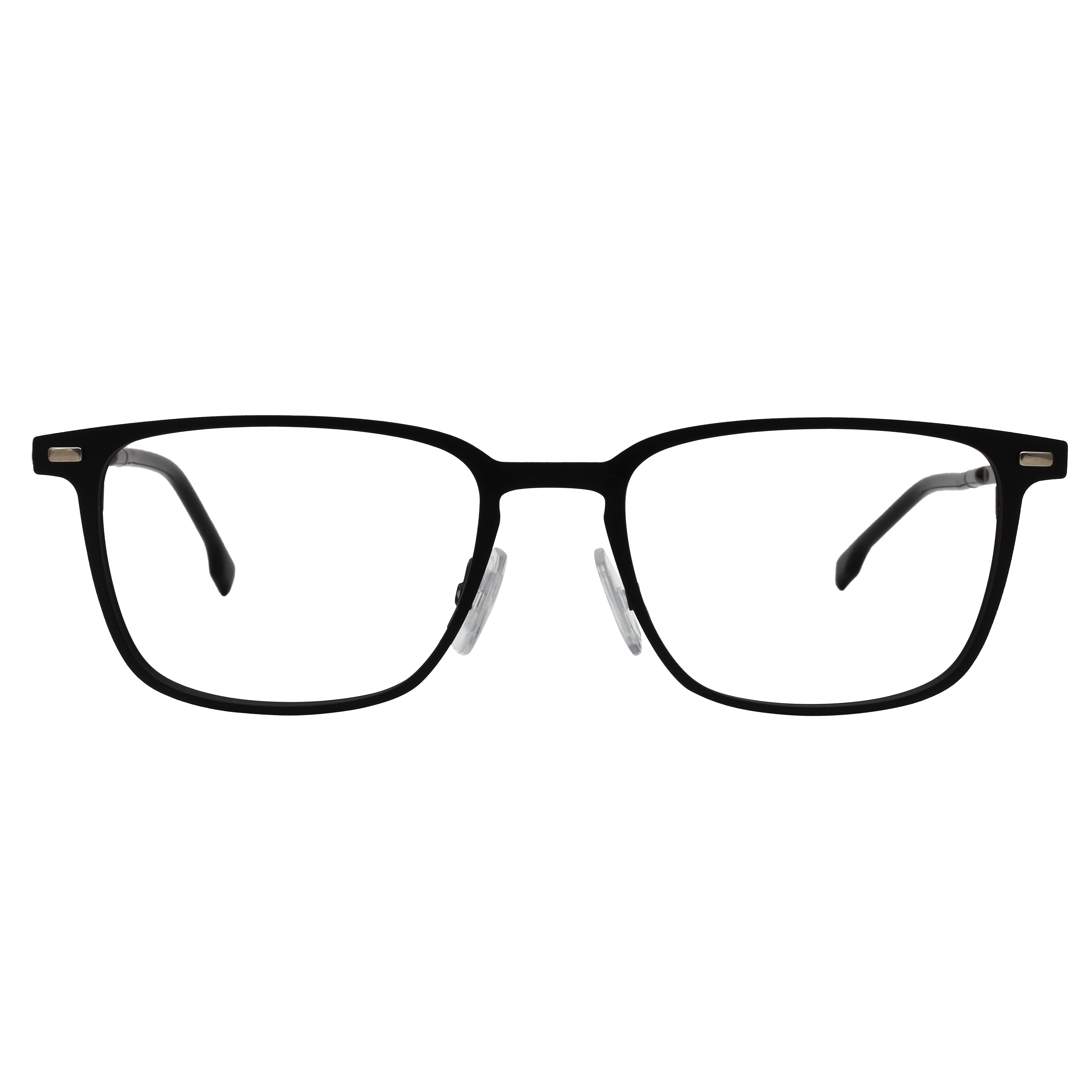 Hugo Boss BOSS 1021 Frame Black Male Full Stainless Steel Frame — Black frame — view 5