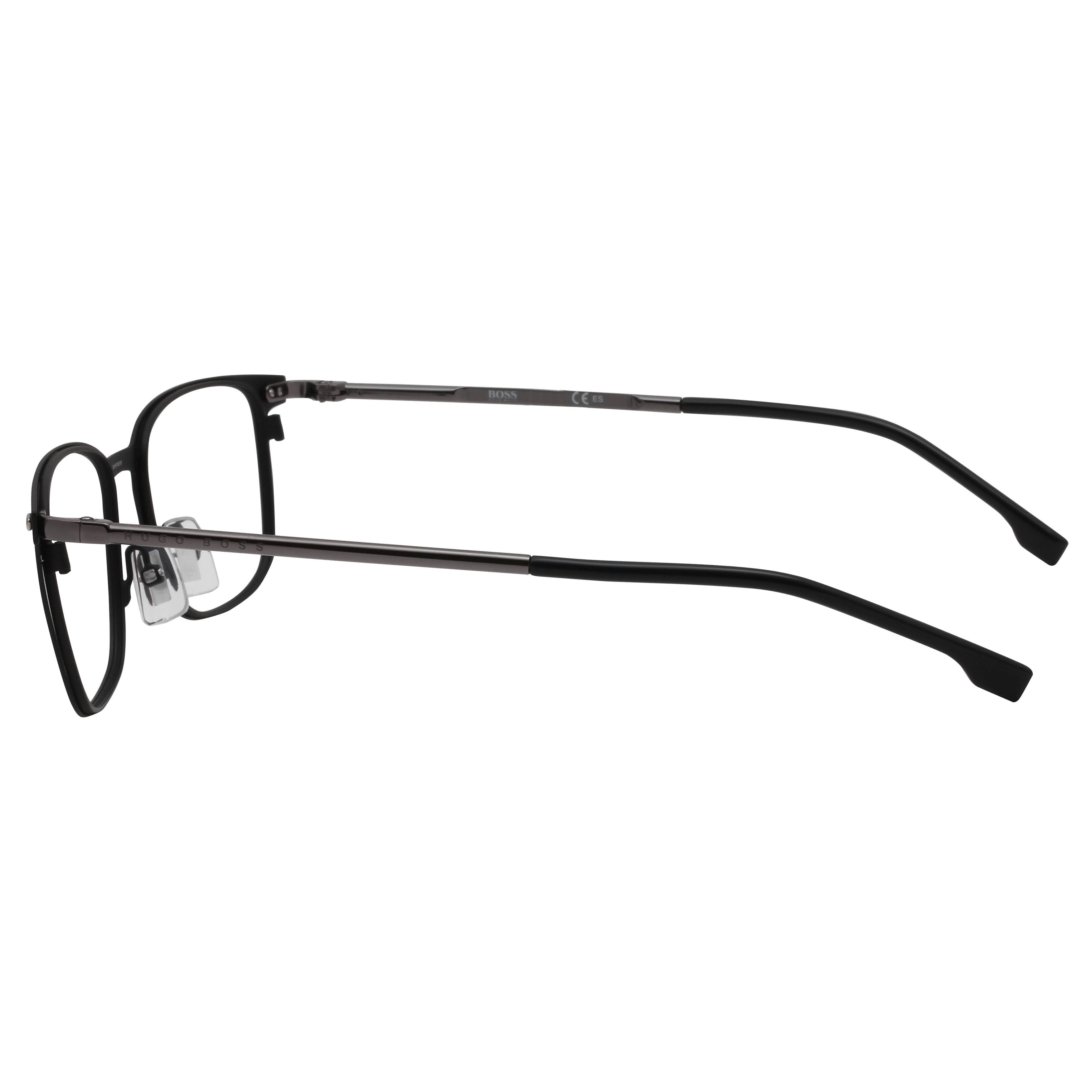 Hugo Boss BOSS 1021 Frame Black Male Full Stainless Steel Frame — Black frame — view 6