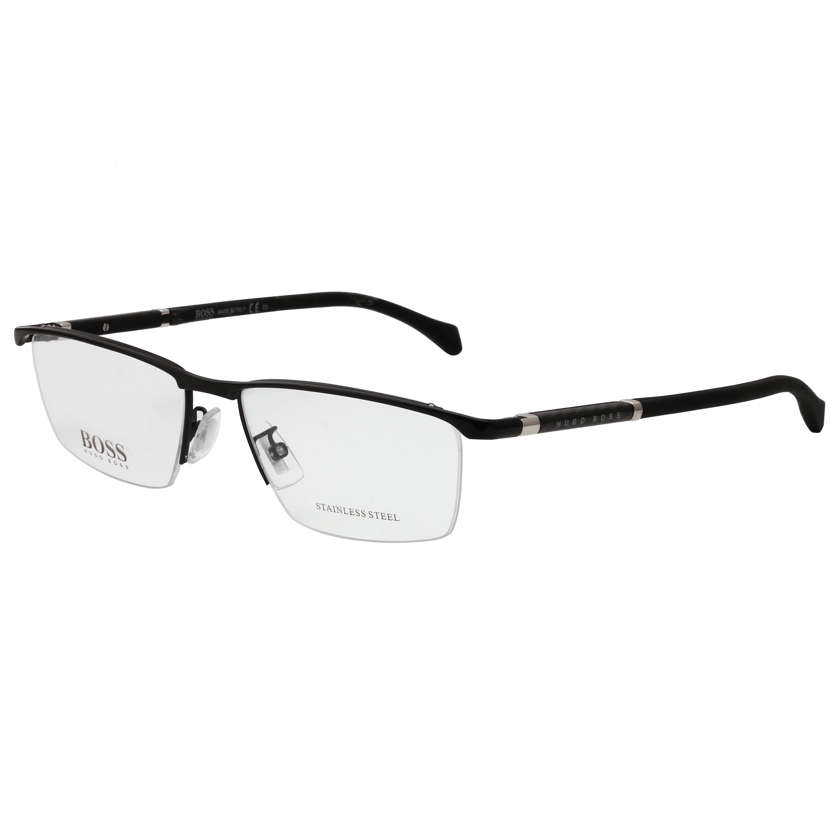 Hugo Boss BOSS 1104/F Frame Black Male Supra Rubber — Black frame