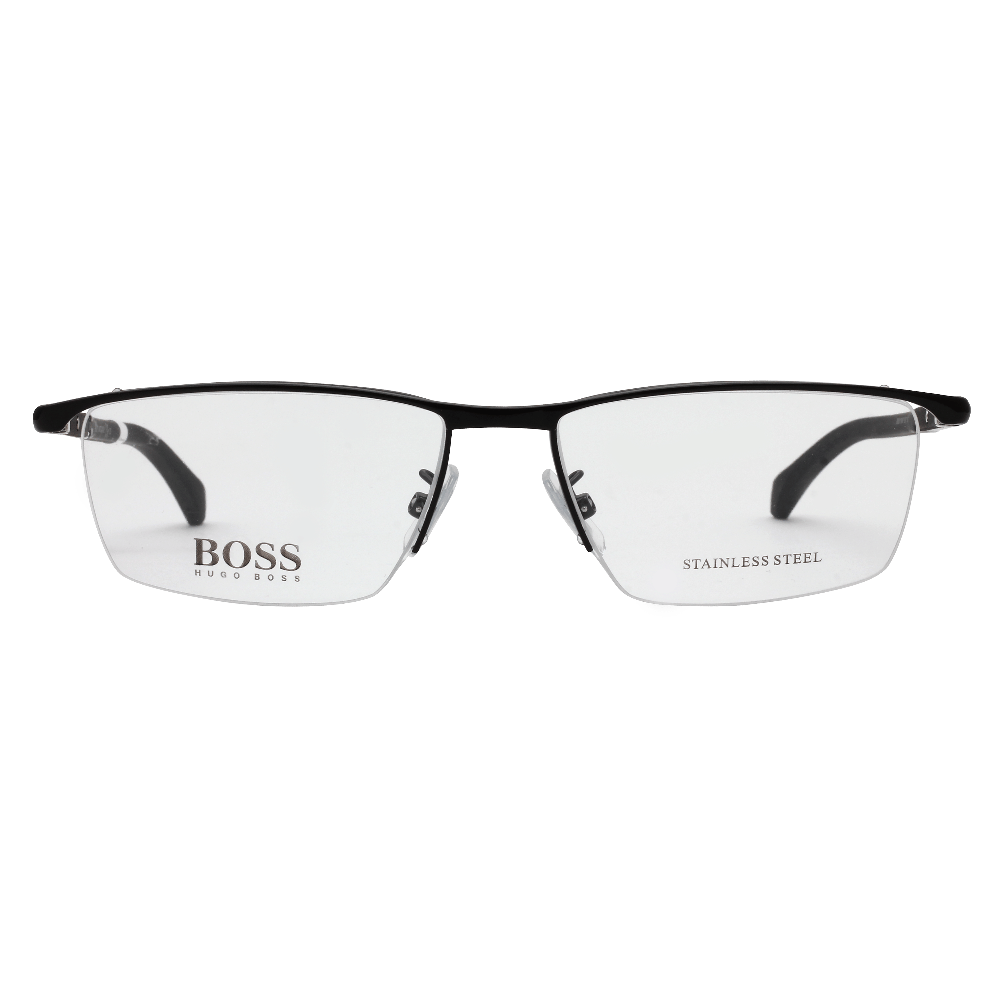 Hugo Boss BOSS 1104/F Frame Black Male Supra Rubber Frame — Black frame — view 5