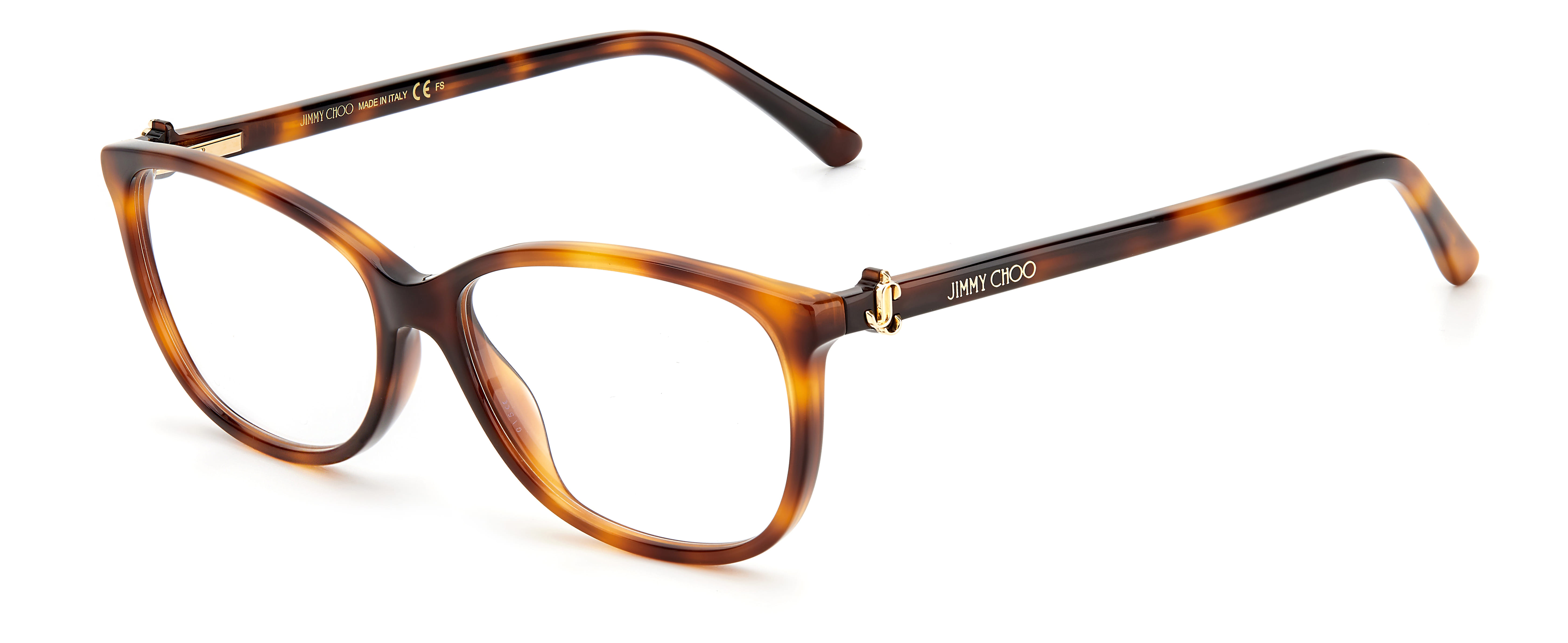 Jimmy Choo JC308 Frame Brown Female Full Shell Frame — Brown frame — view 1