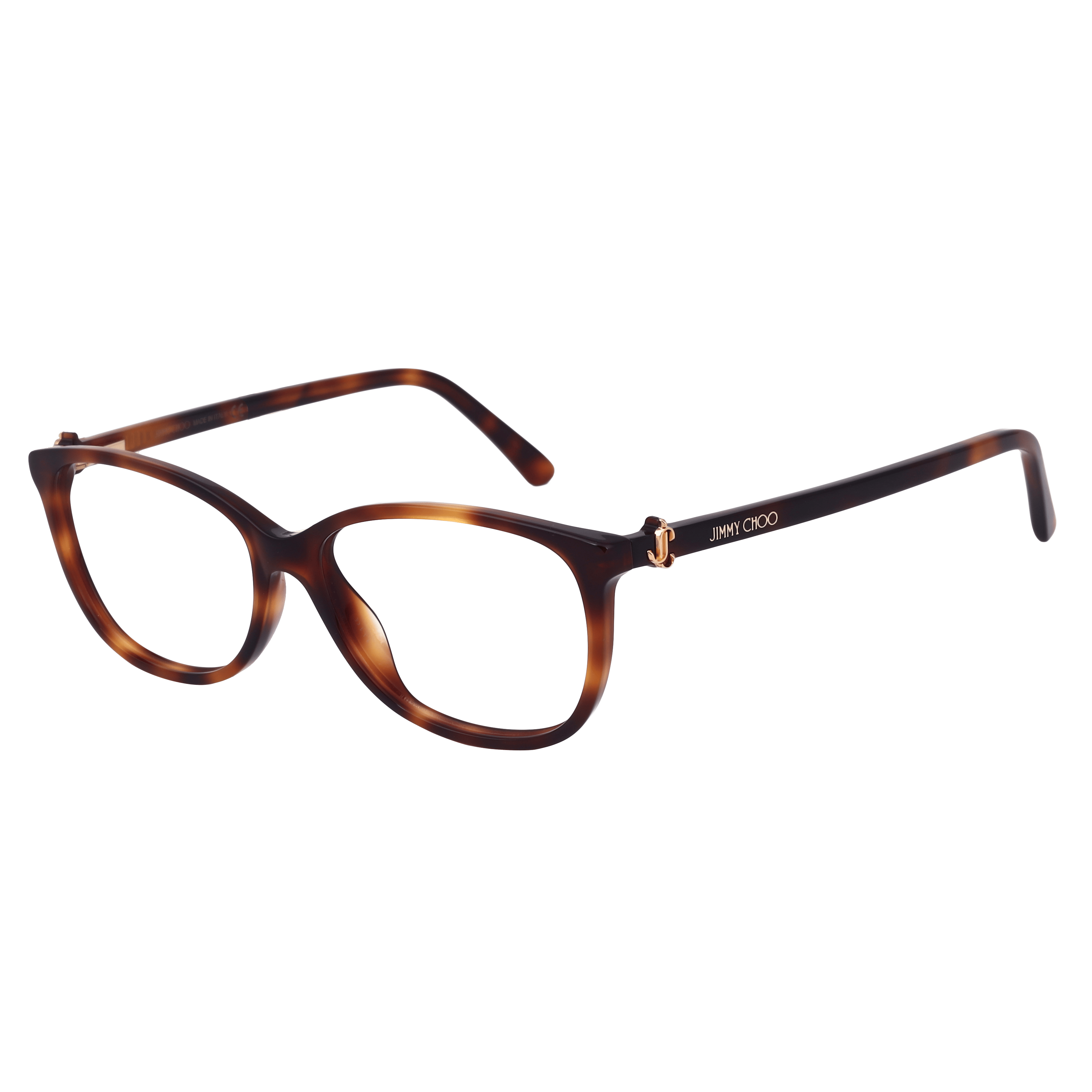 Jimmy Choo JC308 Frame Brown Female Full Shell Frame — Brown frame — view 4