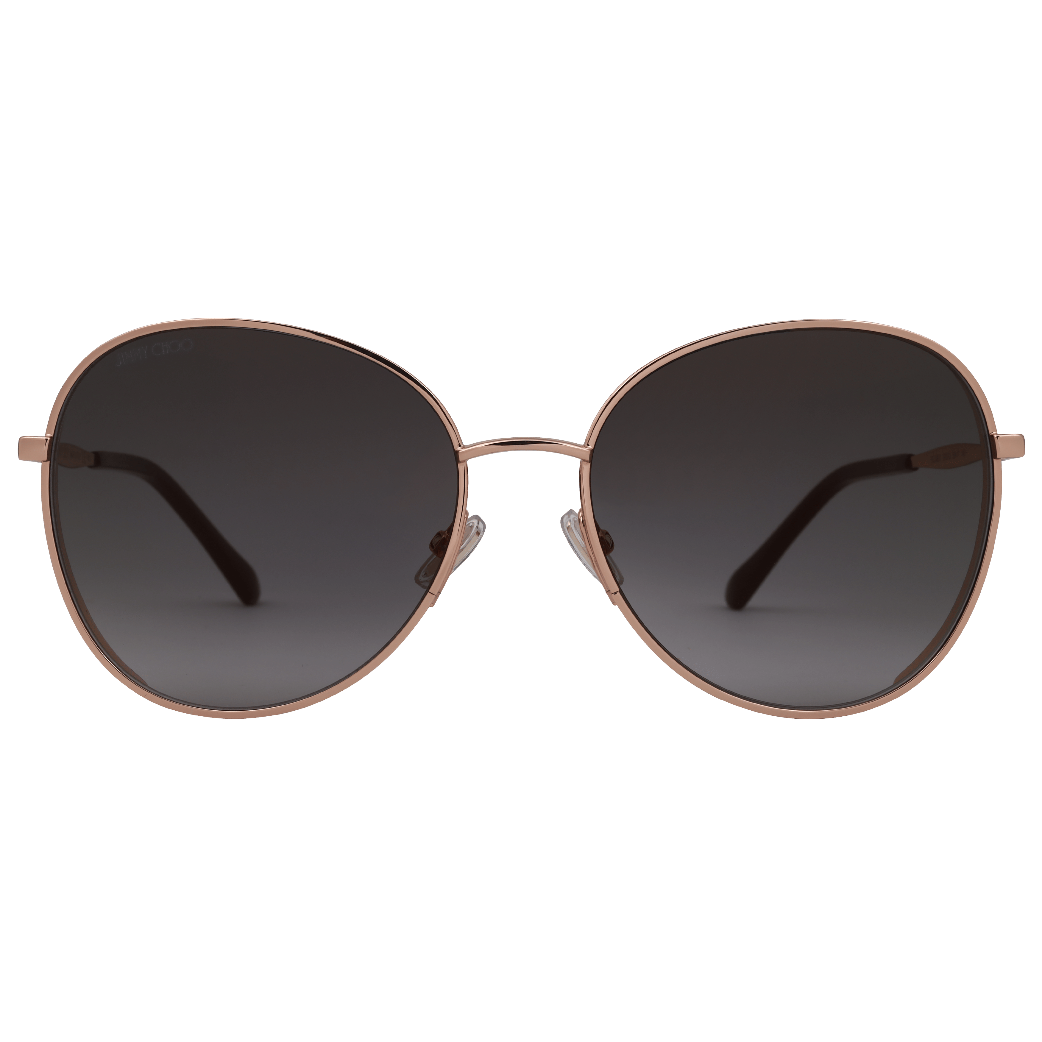 Jimmy Choo FELINE/S Sunglass Brown Female Full Metal