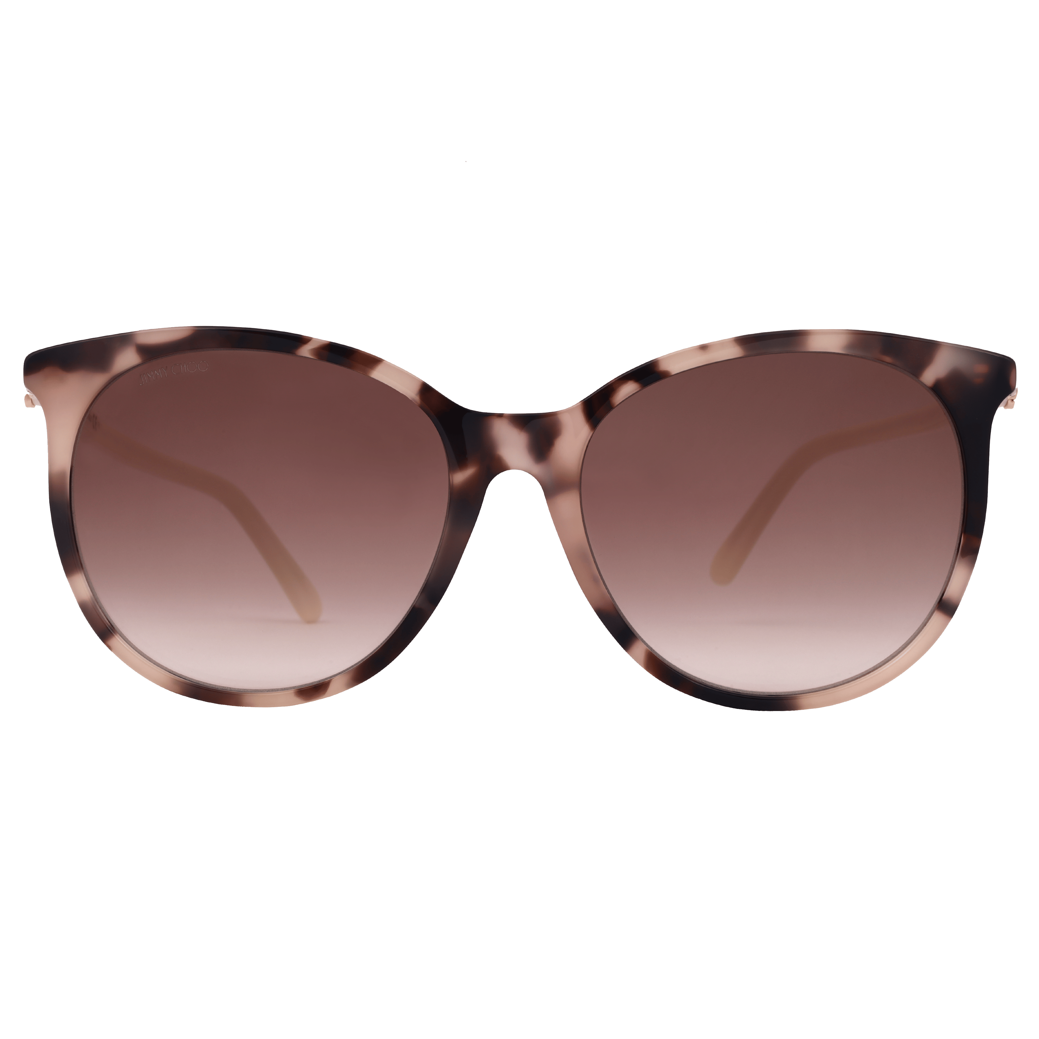 Jimmy Choo ILANA/F/SK Sunglass Brown Female Full Shell — Brown frame