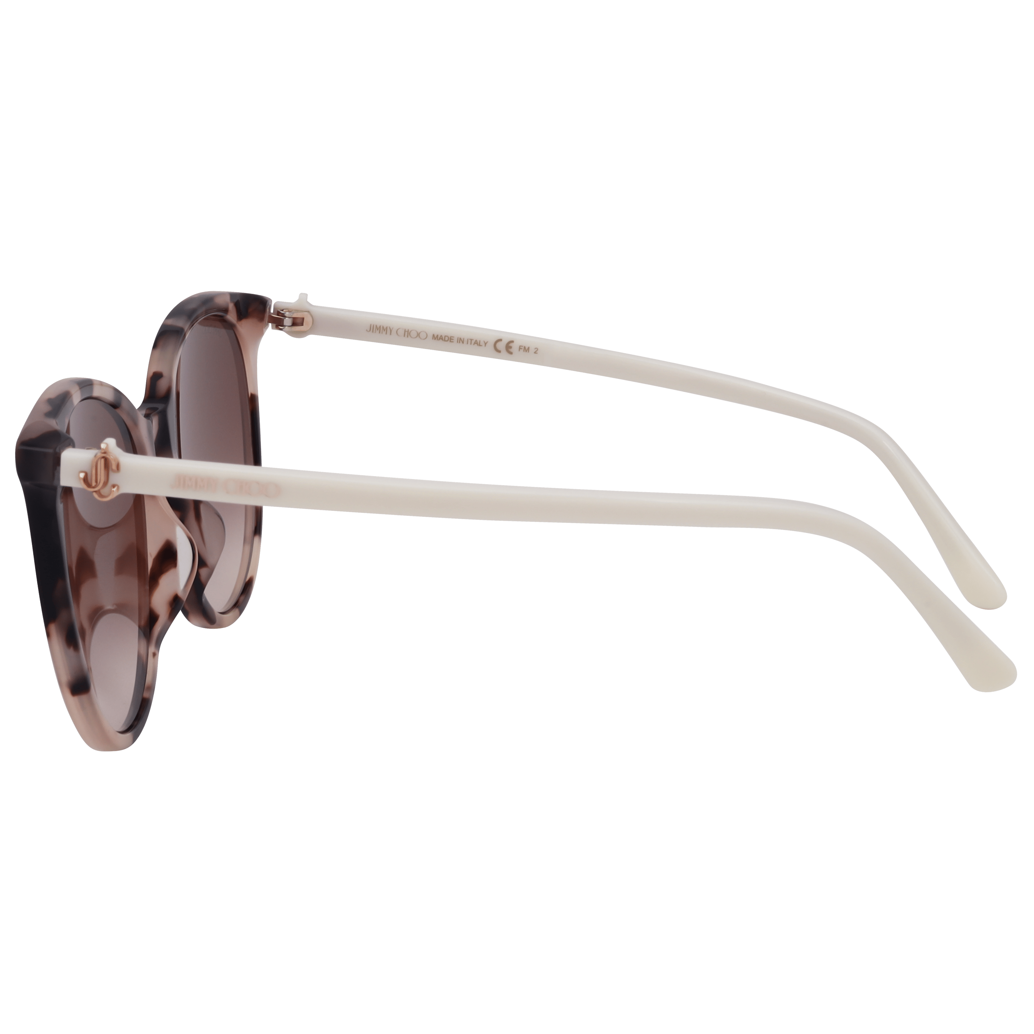 Jimmy Choo ILANA/F/SK Sunglass Brown Female Full Shell Sunglass — Brown frame — view 3