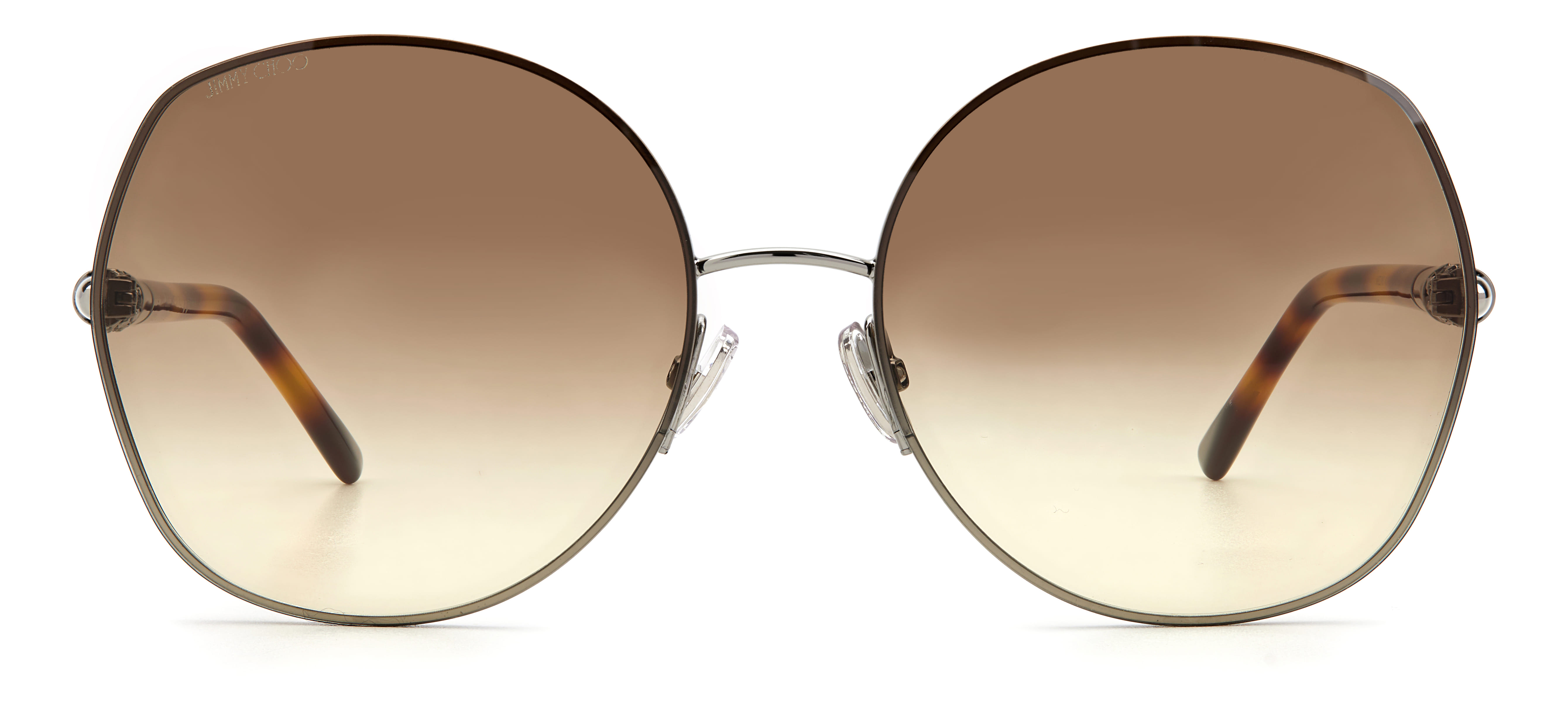 Jimmy Choo MELY/S Sunglass Grey Female Full Shell Sunglass — Grey frame — view 2