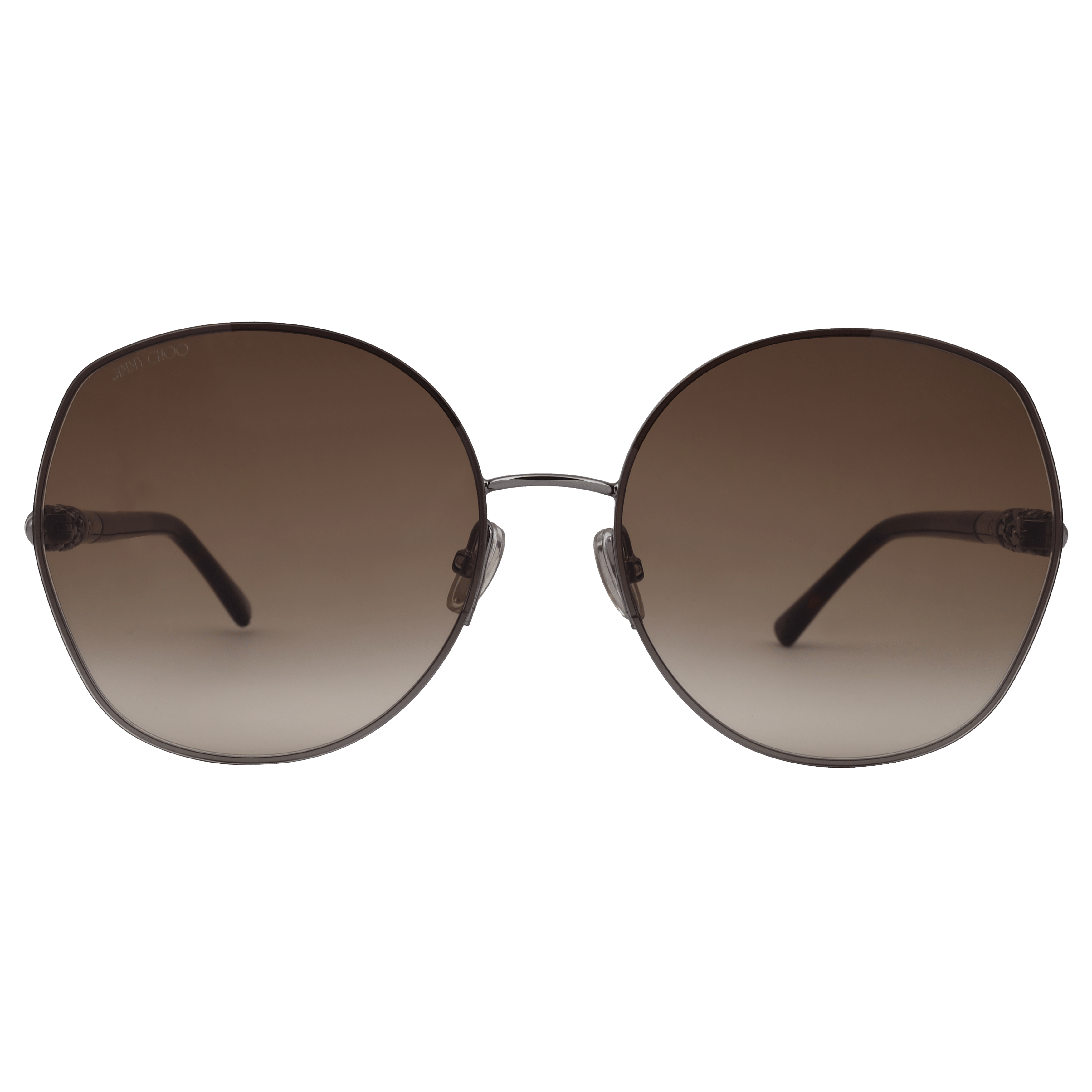 Jimmy Choo MELY/S Sunglass Grey Female Full Shell — Grey frame