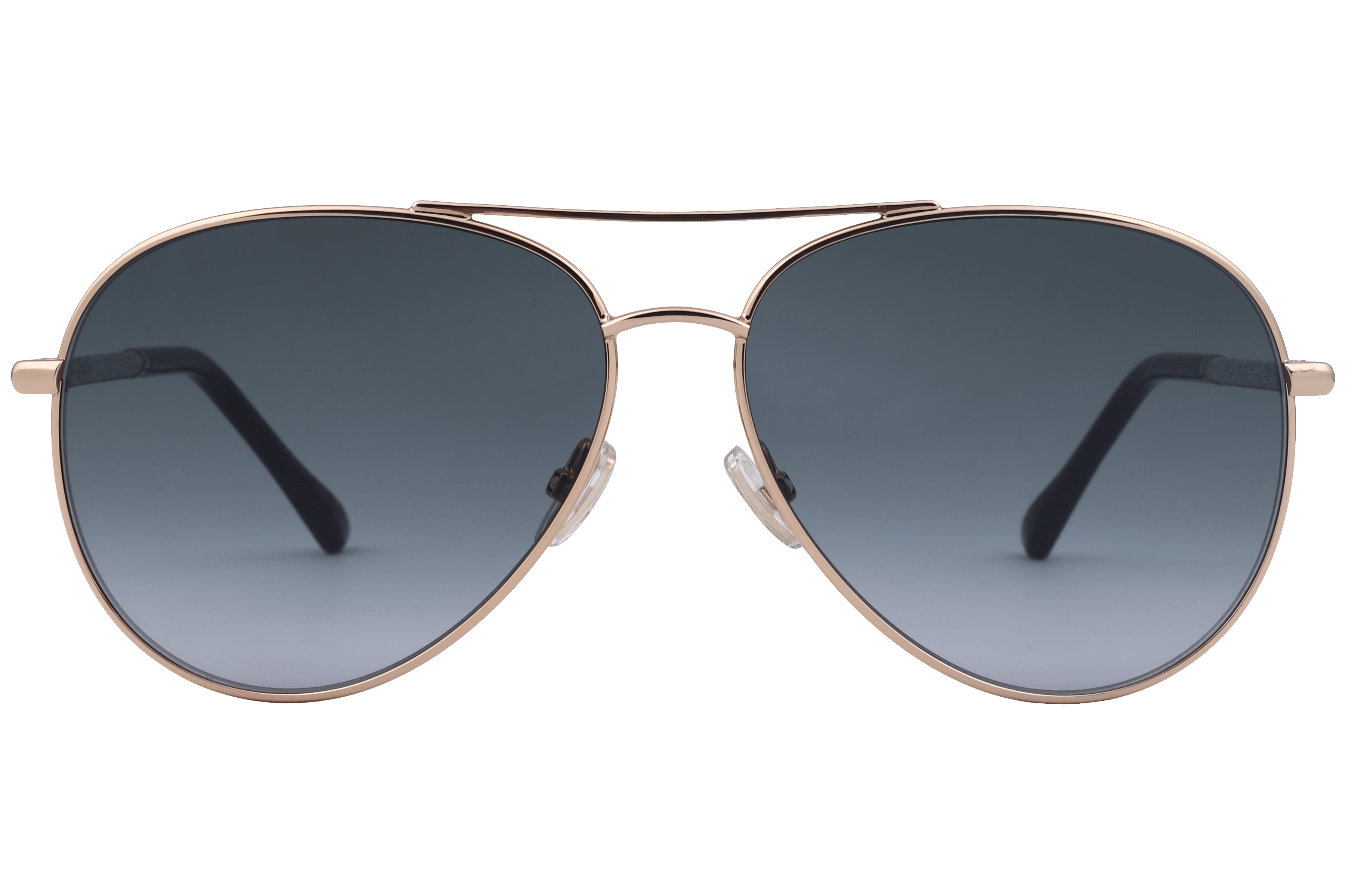Jimmy Choo DEVAN/S Sunglass Gold Female Full Metal — Gold frame