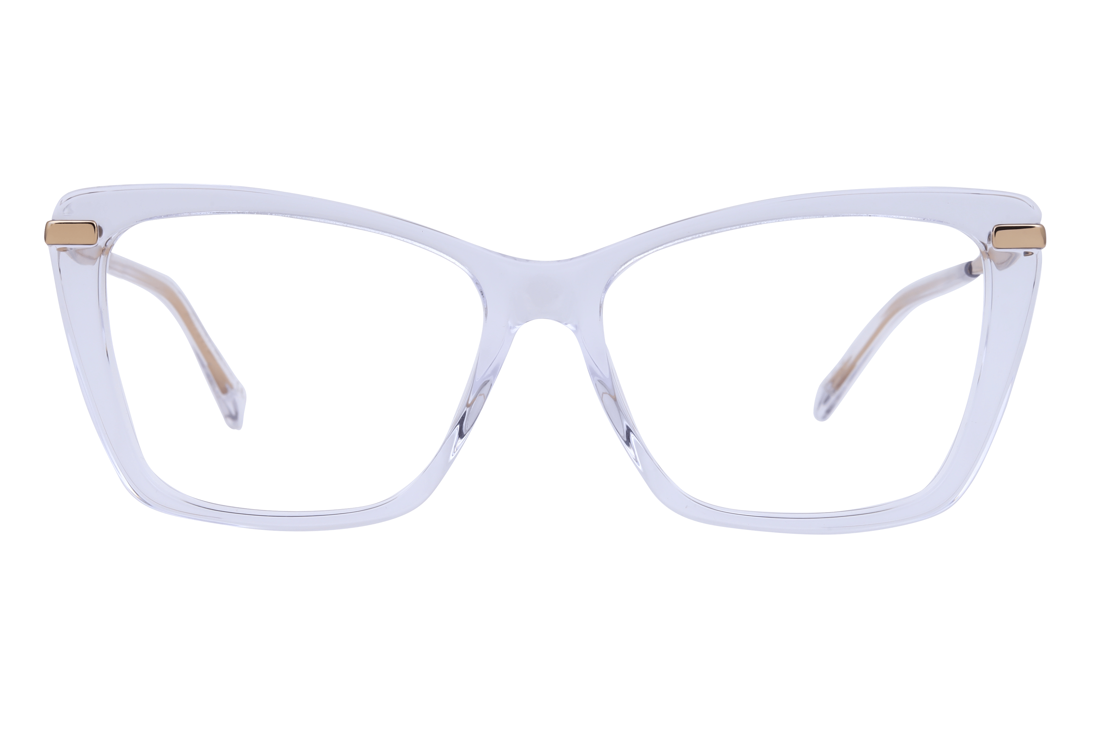 Jimmy Choo JC297 Frame Transparent Female Full Metal