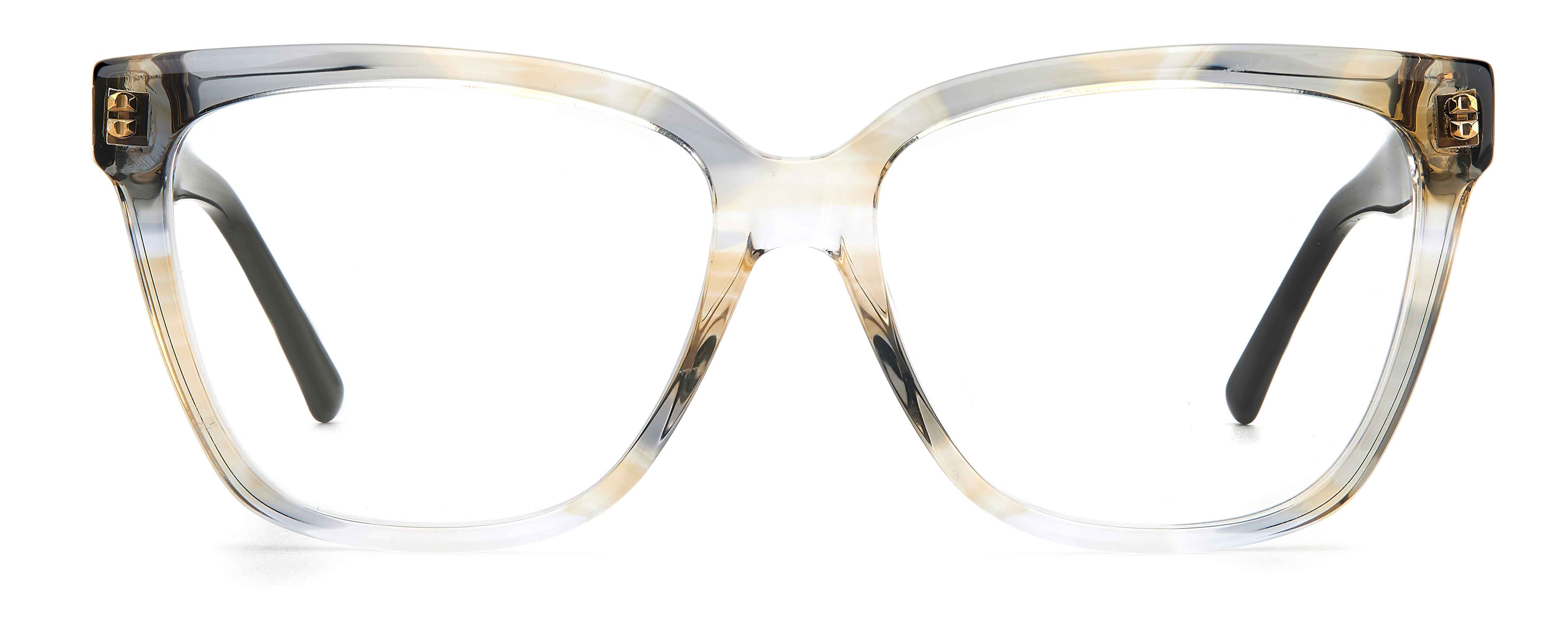 Jimmy Choo JC335 Frame Transparent Female Full Shell — Transparent frame