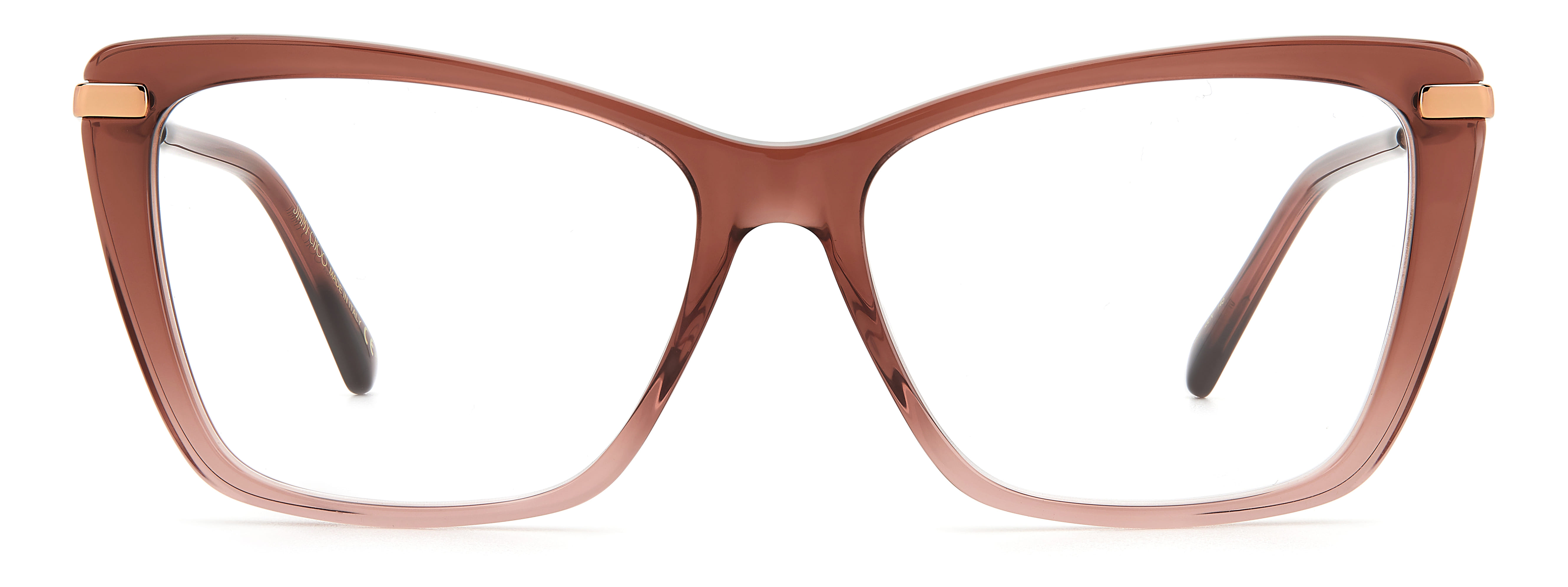 Jimmy Choo JC297 Frame Maroon Female Full Metal