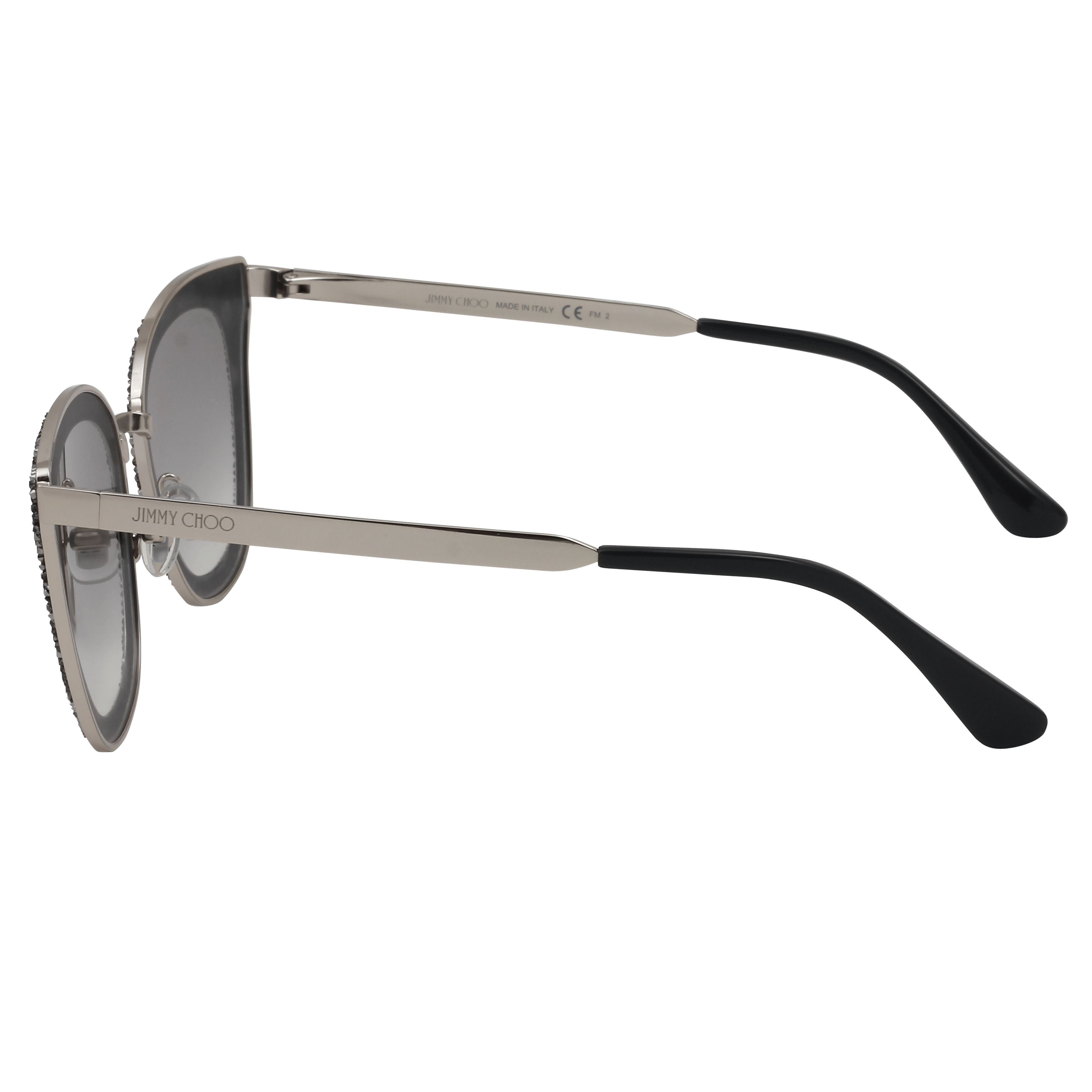 Jimmy Choo LIZZY/S Sunglass Gold Female Full Metal Sunglass — Gold frame — view 3