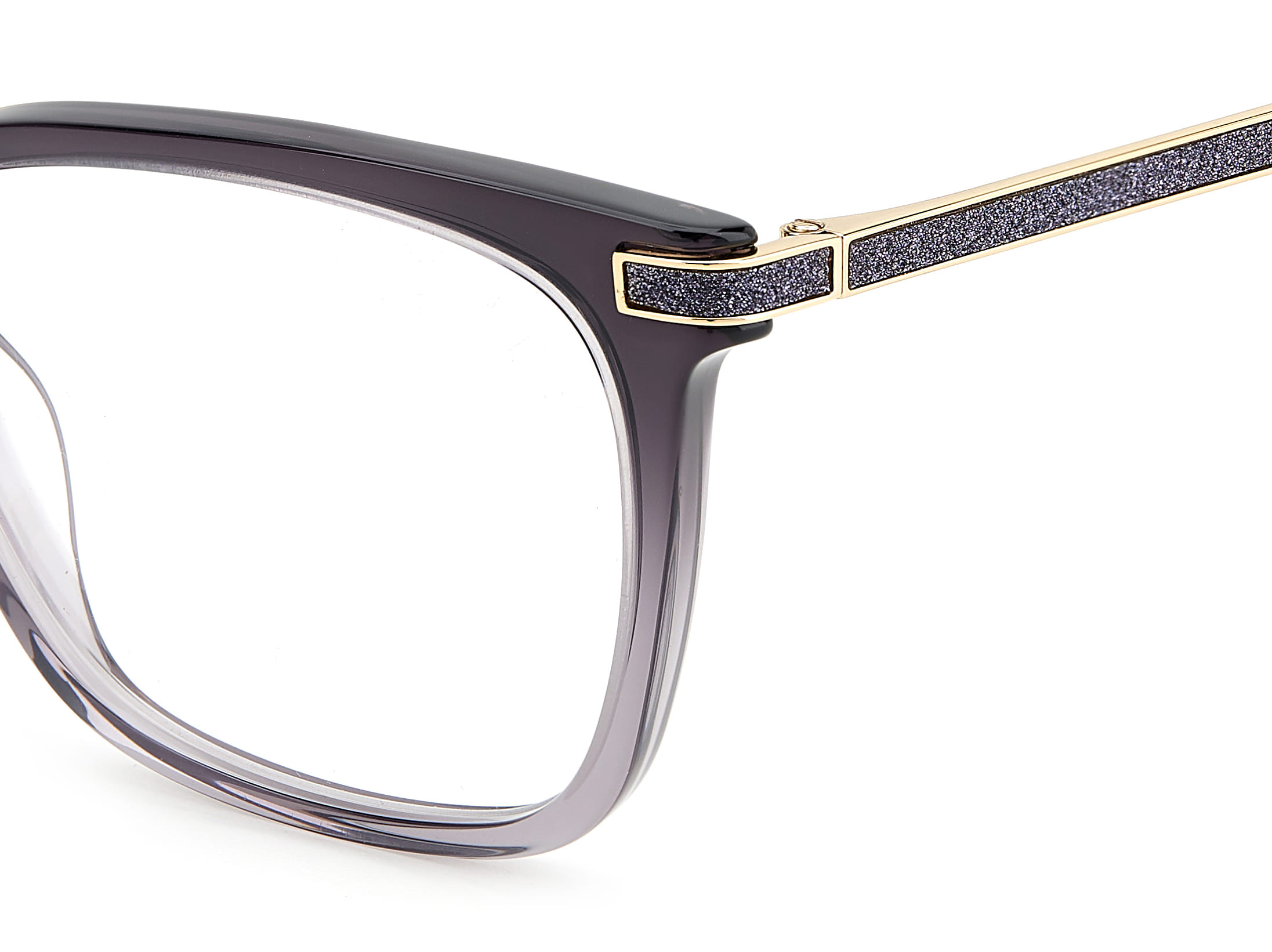 Jimmy Choo JC353 Frame Grey Female Full Metal Frame — Grey frame — view 2