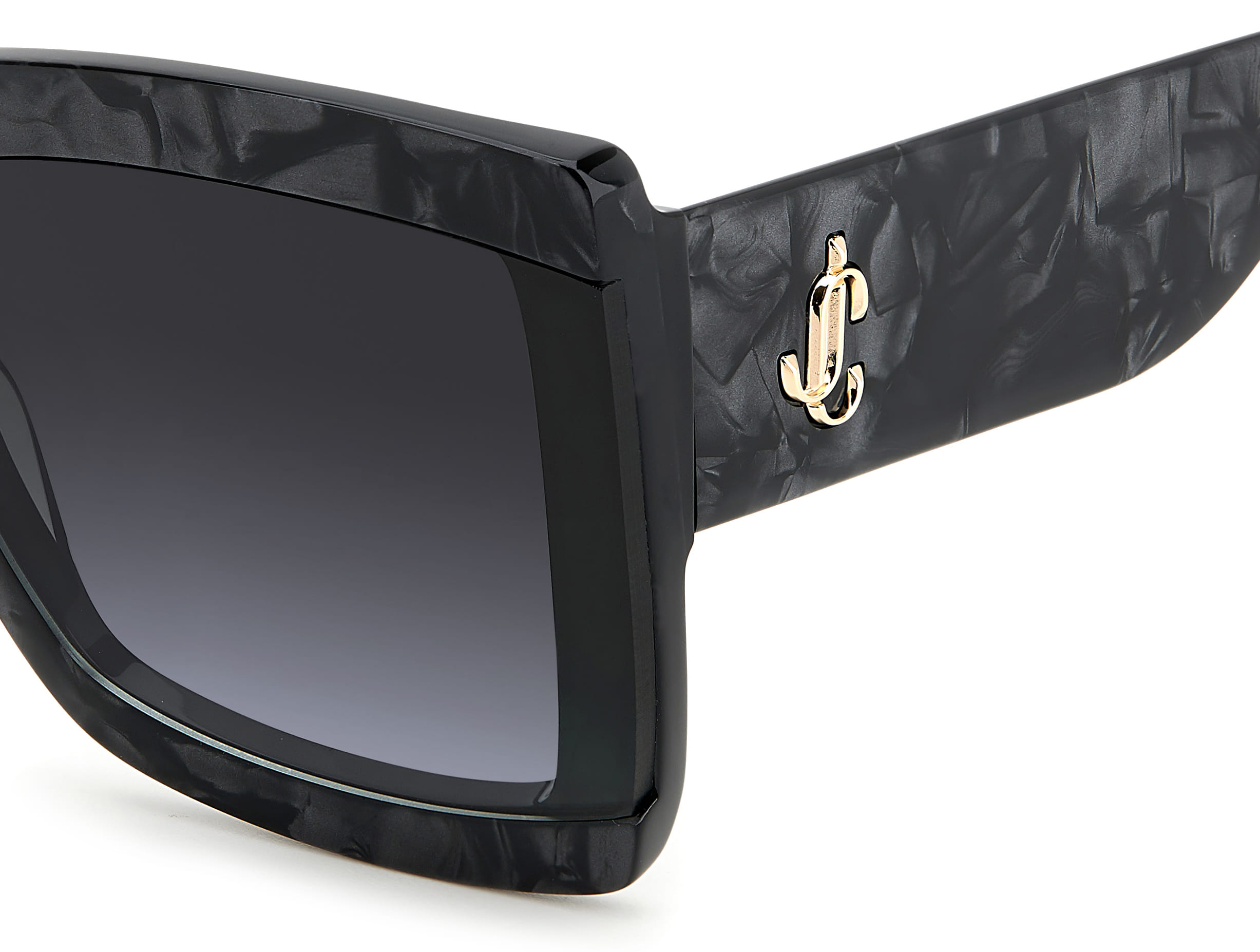 Jimmy Choo RENEE/S Sunglass Grey Female Full Shell Sunglass — Grey frame — view 3