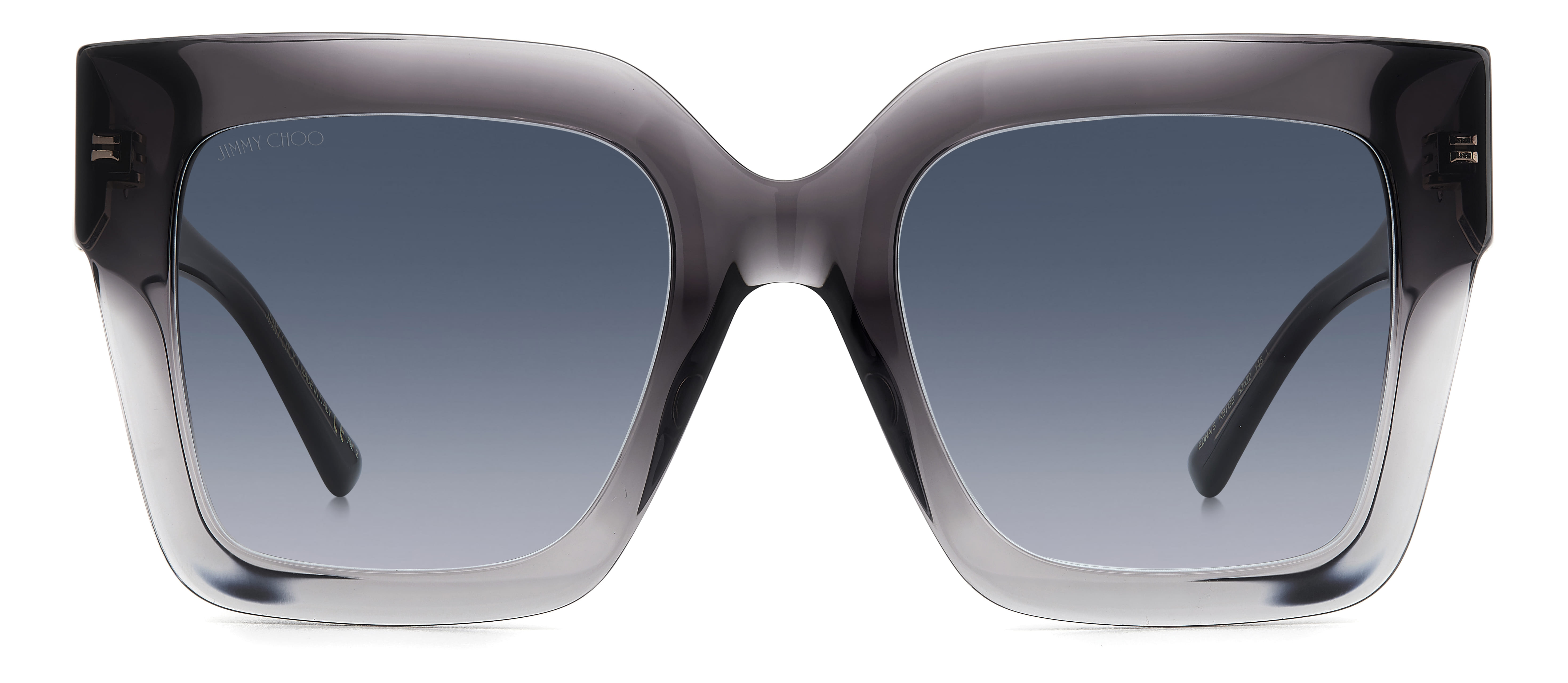 Jimmy Choo EDNA/S Sunglass Grey Female Full Shell — Grey frame
