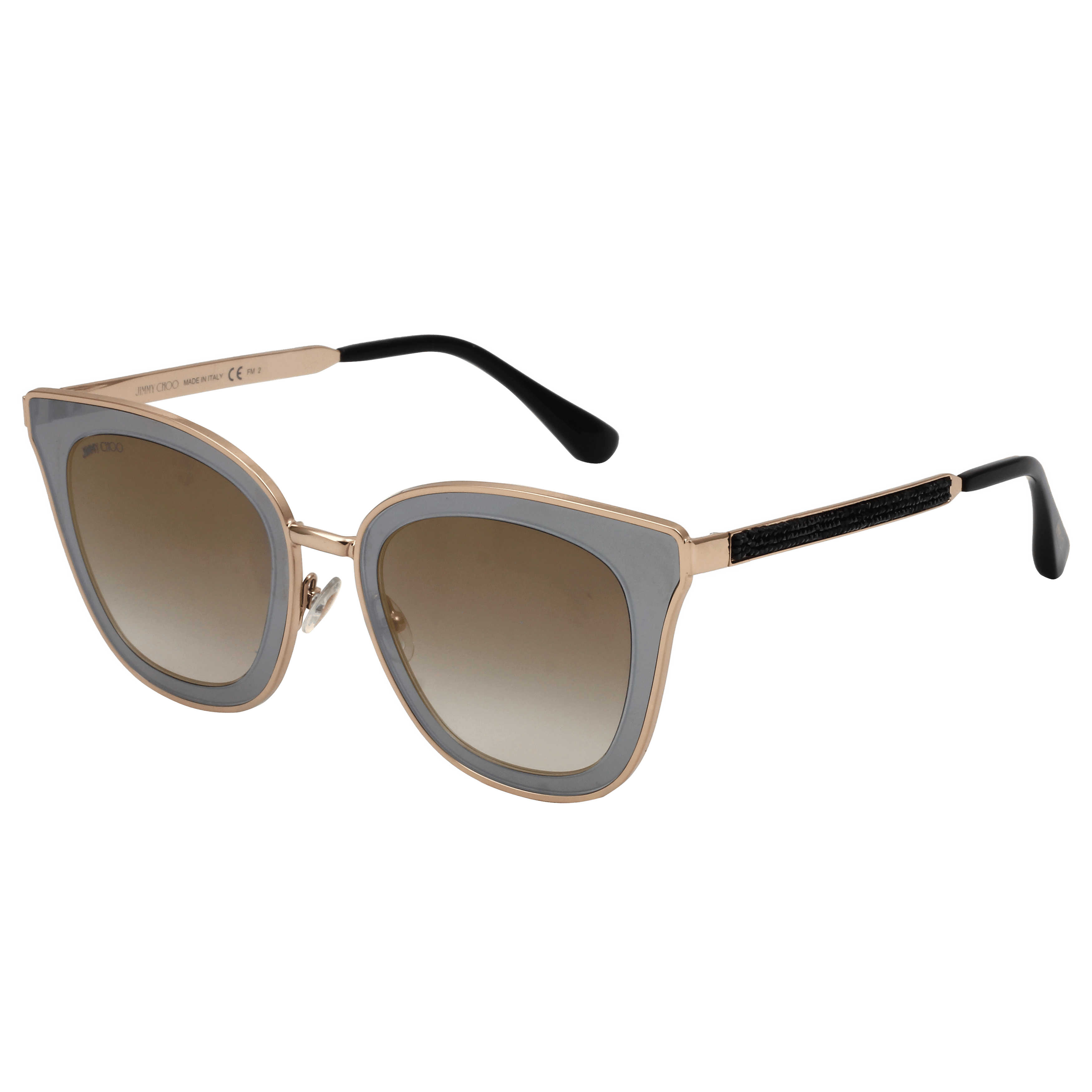 Jimmy Choo LORY/S Sunglass Gold Female Full Metal — Gold frame