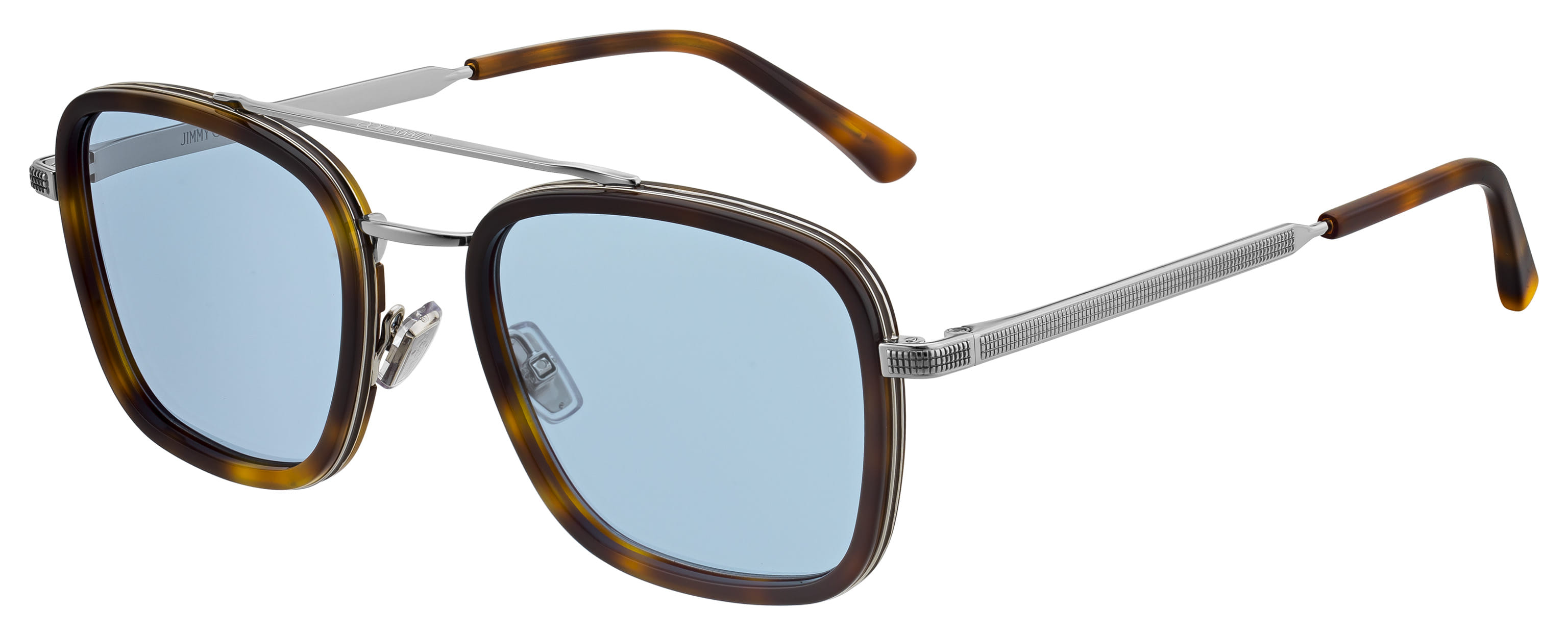 Jimmy Choo JOHN/S Sunglass Brown Male Full Metal Sunglass — Brown frame — view 1