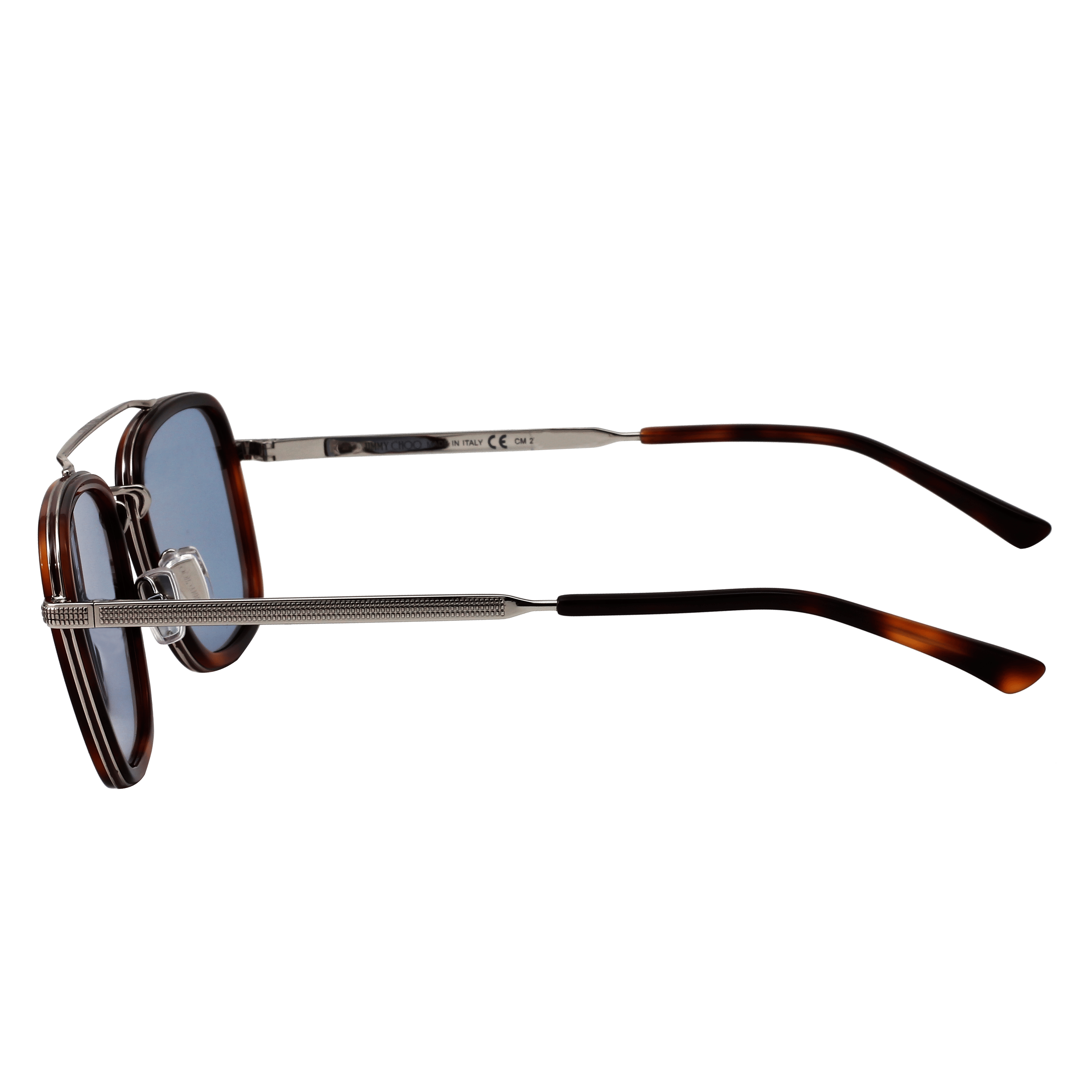 Jimmy Choo JOHN/S Sunglass Brown Male Full Metal Sunglass — Brown frame — view 6