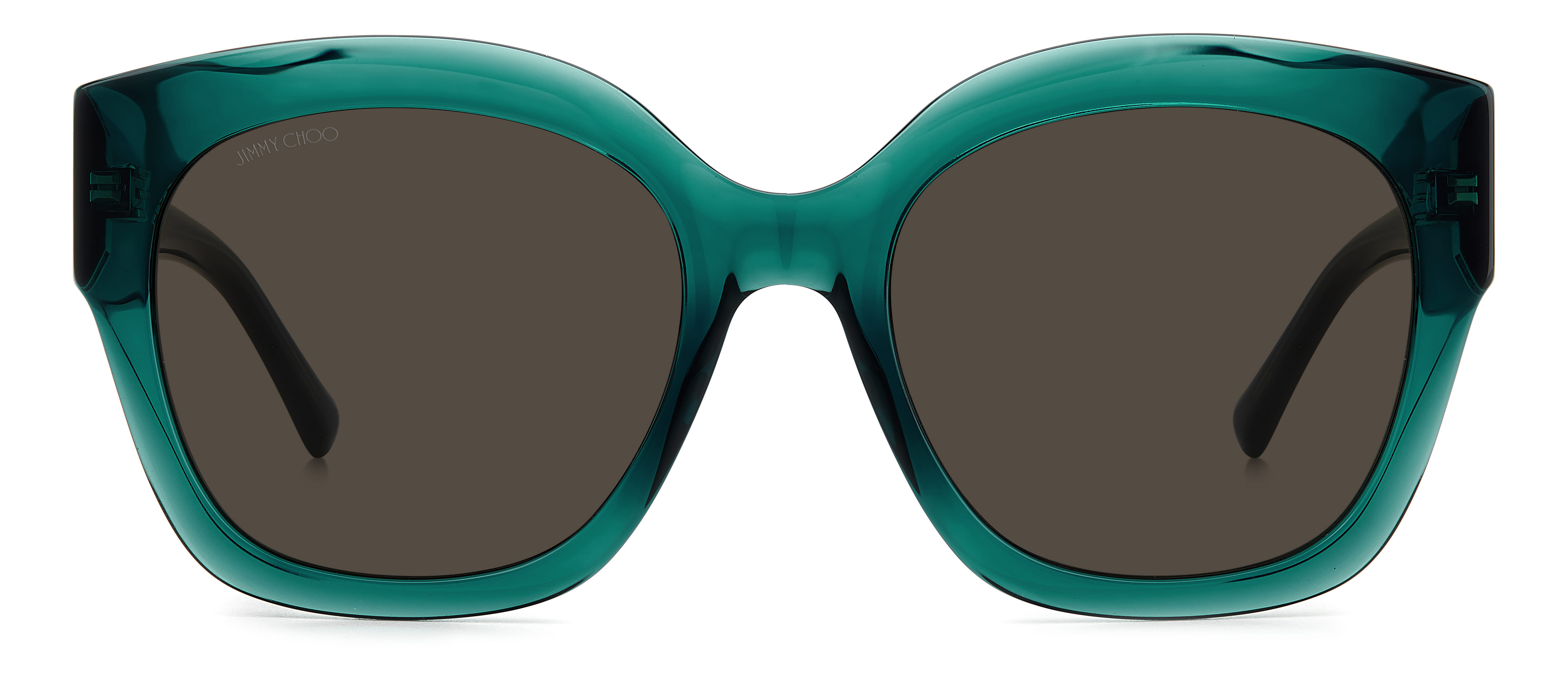 Jimmy Choo LEELA/S Sunglass Green Female Full Shell — Green frame