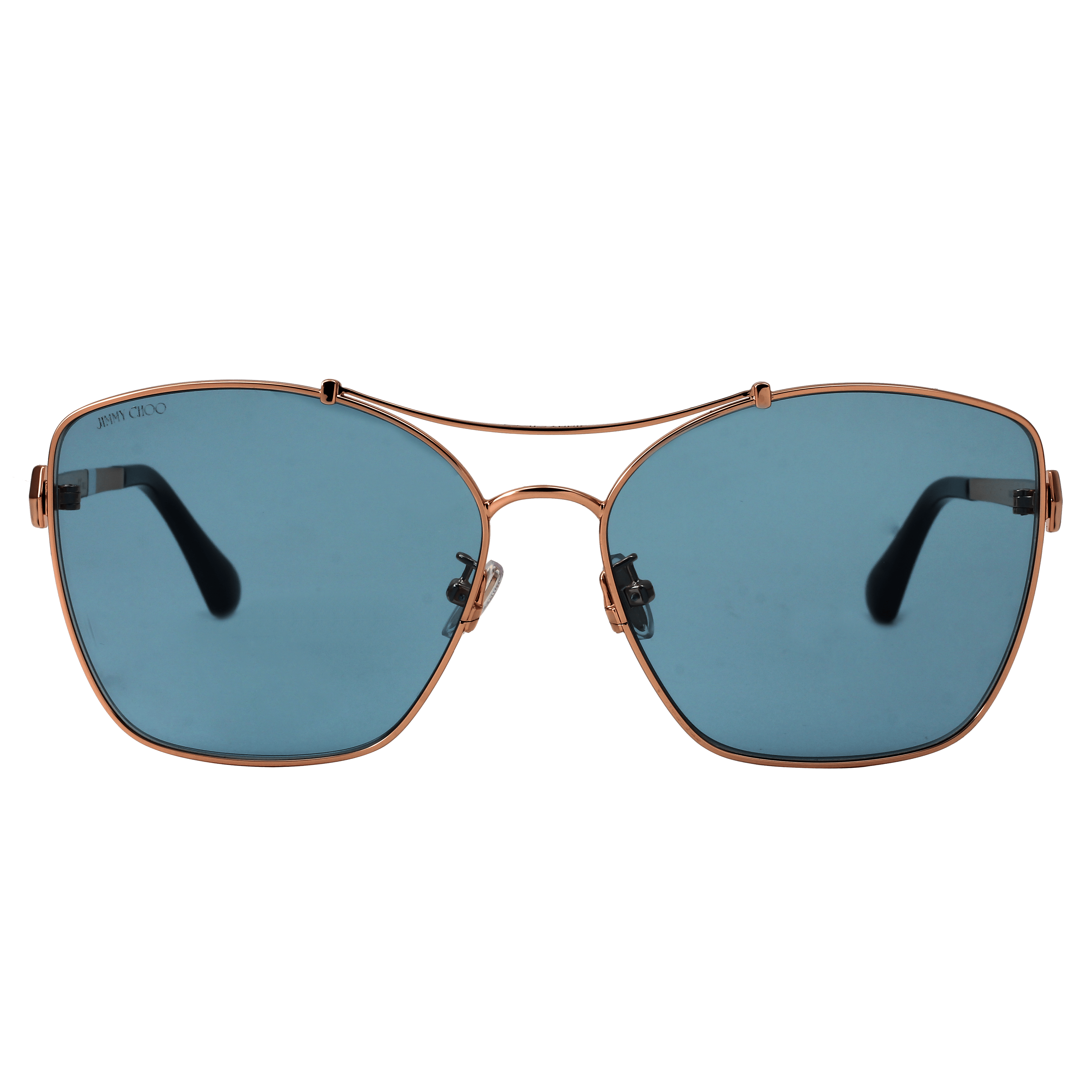 Jimmy Choo KIMI/S Sunglass Gold Female Full Metal Sunglass — Gold frame