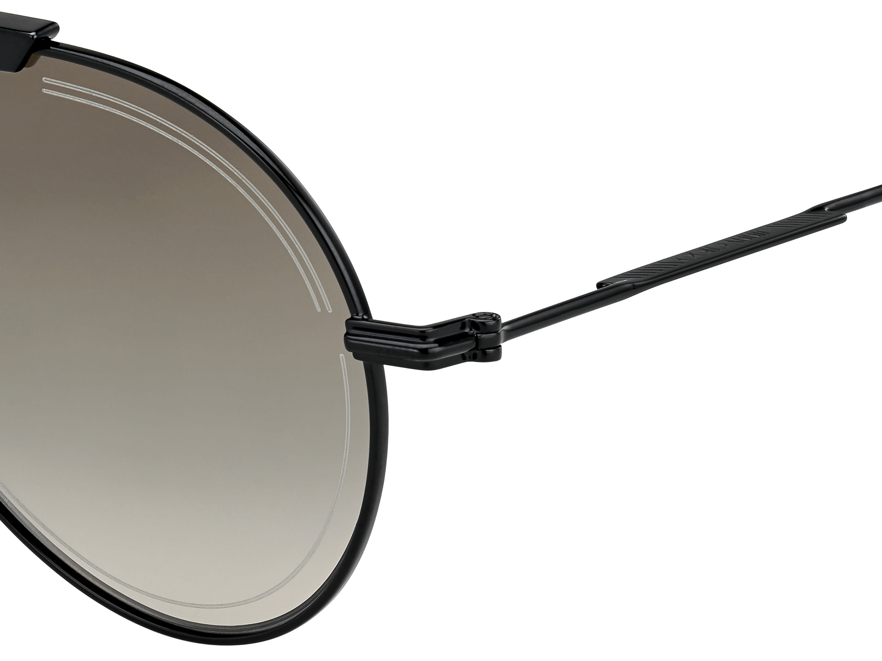 Jimmy Choo EDDY/S Sunglass Black Male Full Metal Sunglass — Black frame — view 3