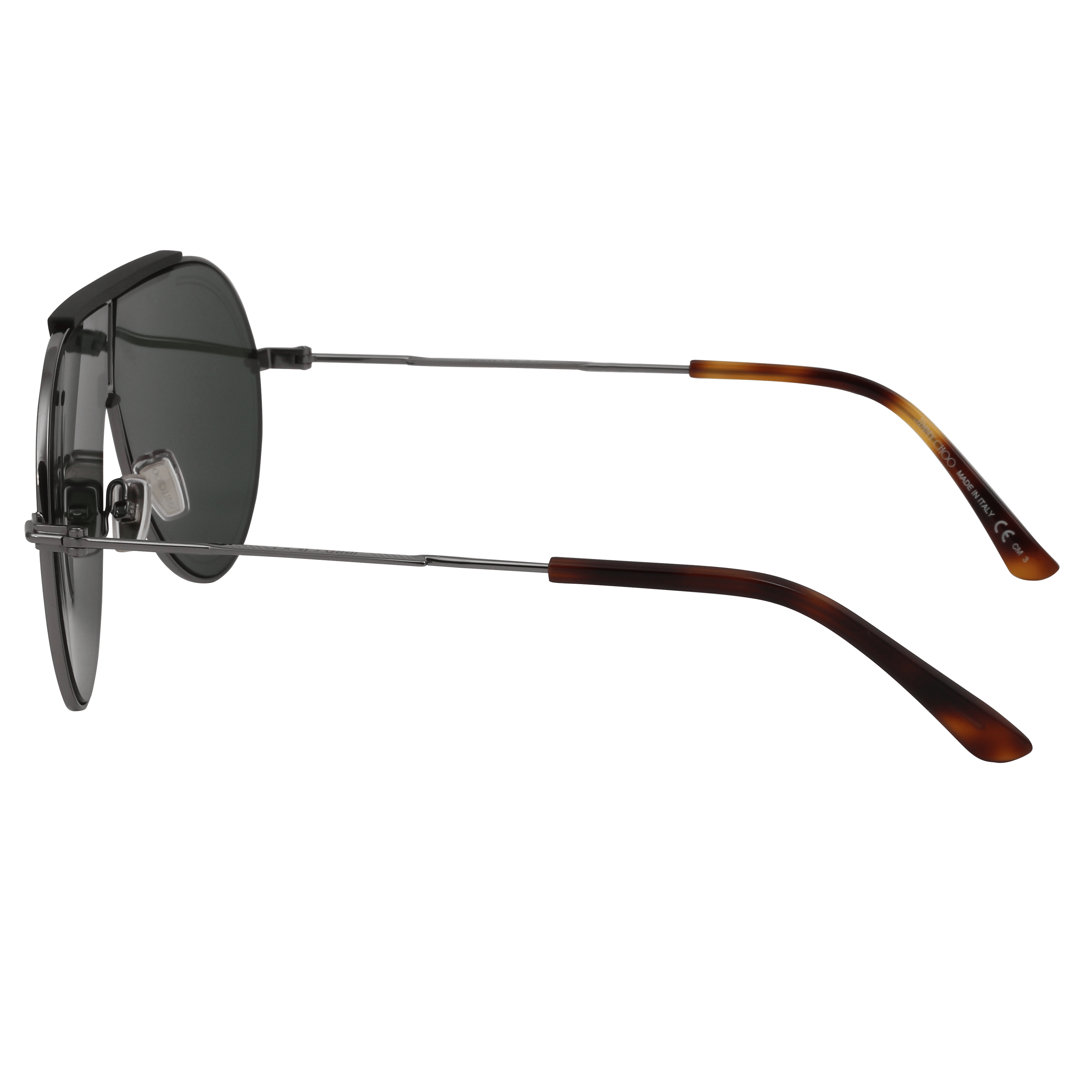 Jimmy Choo EDDY/S Sunglass Grey Male Full Metal Sunglass — Grey frame — view 6