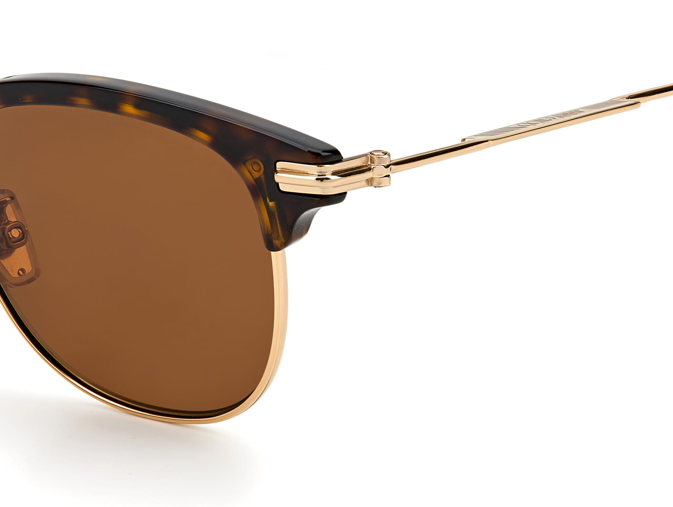 Jimmy Choo SAM/S Sunglass Gold Male Full Metal Sunglass — Gold frame — view 3
