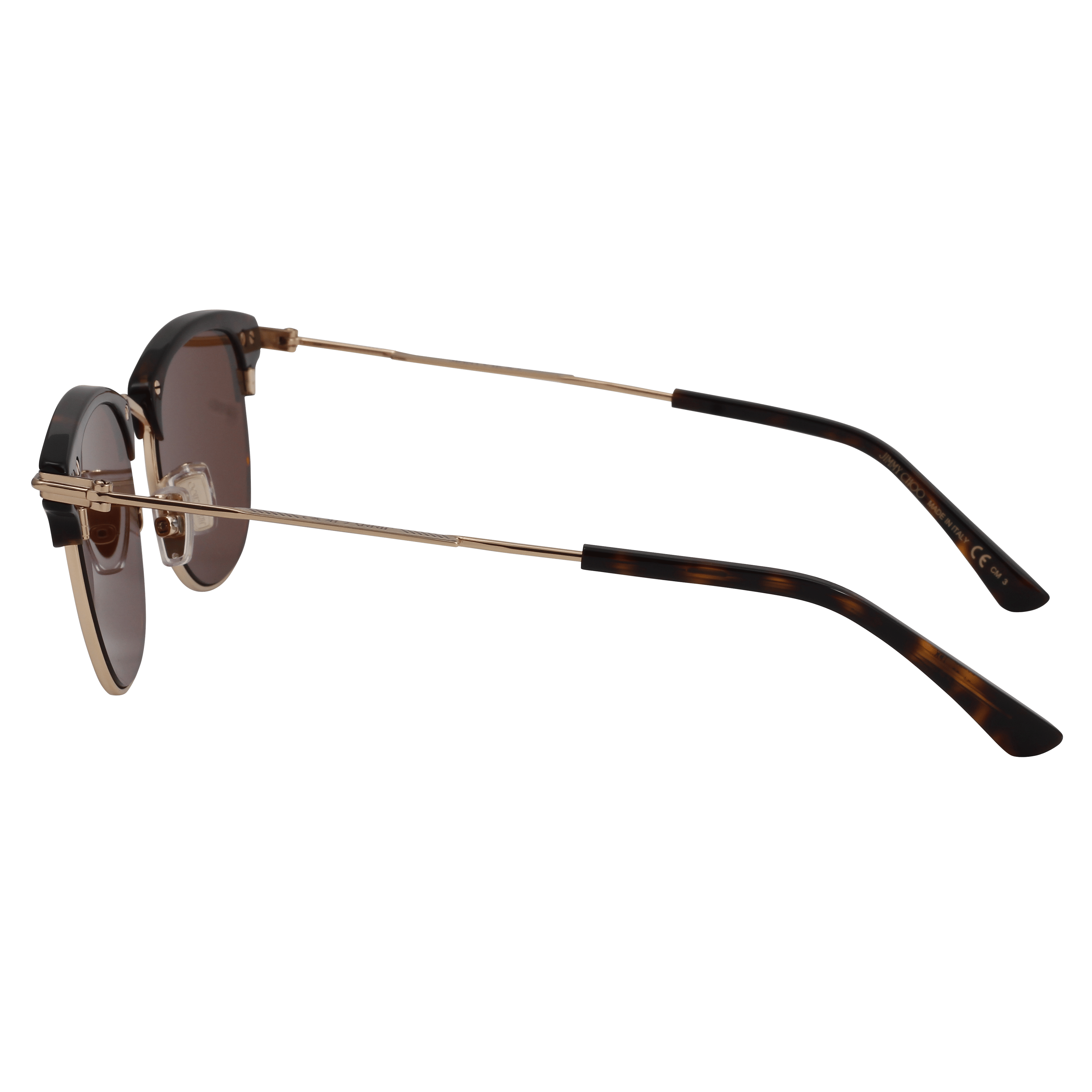 Jimmy Choo SAM/S Sunglass Gold Male Full Metal Sunglass — Gold frame — view 6