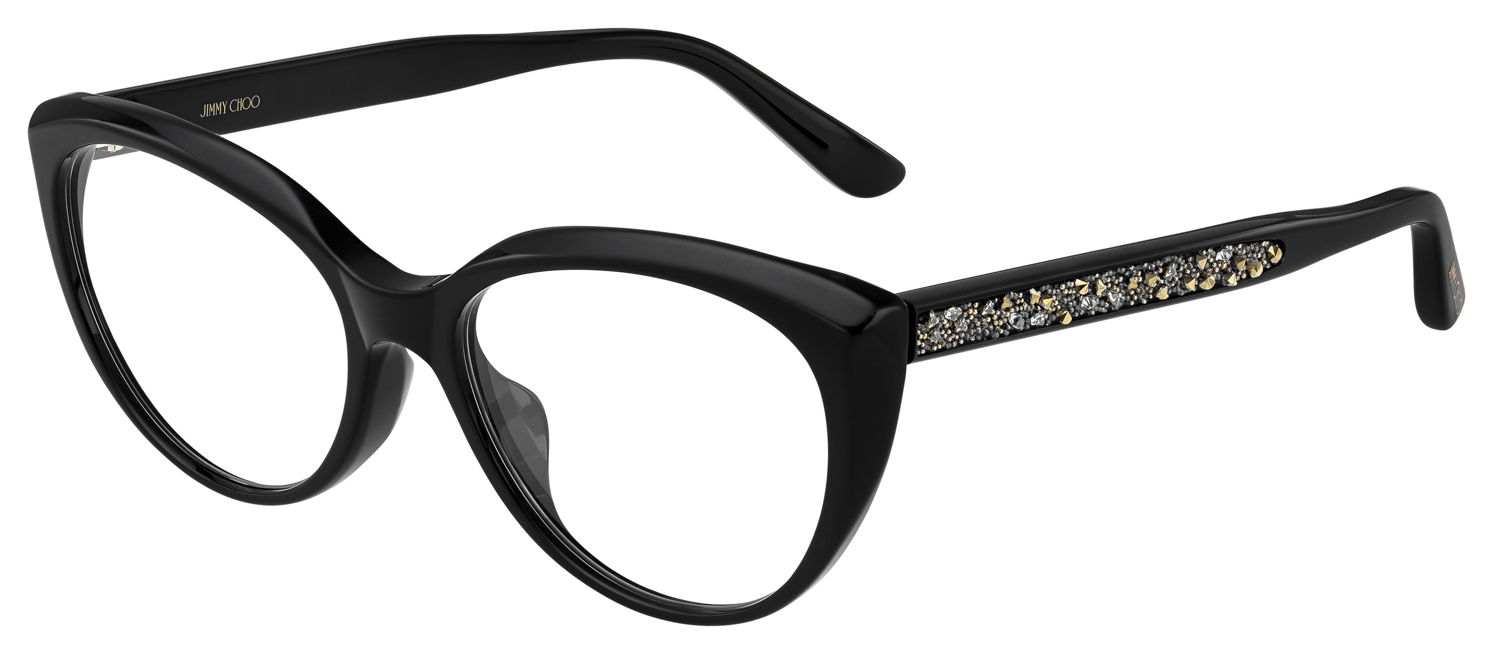 Jimmy Choo JC233/S Frame Black Female Full Shell Frame — Black frame — view 1