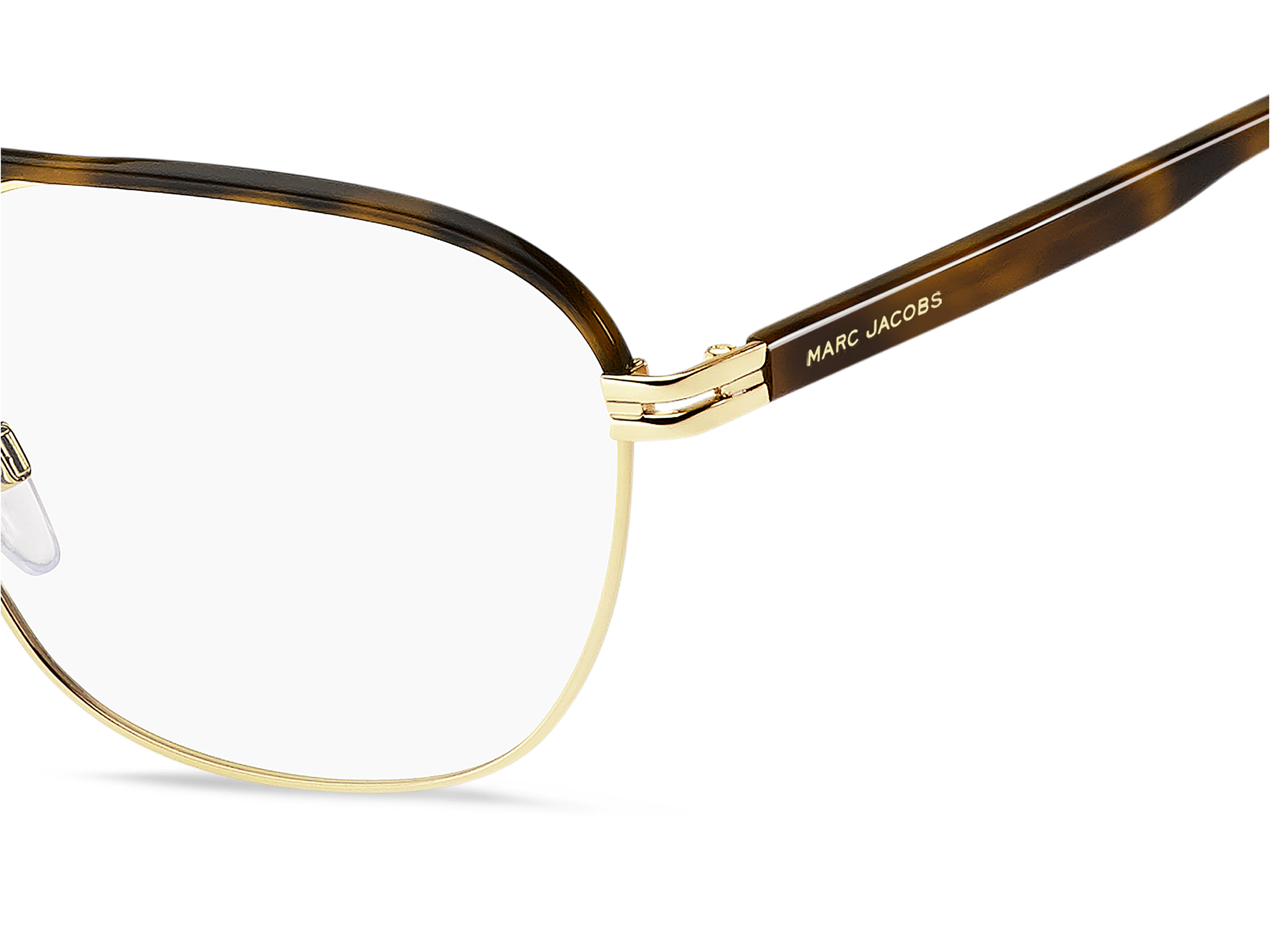 Marc Jacobs 571 Frame Gold Male Full Shell Frame — Gold frame — view 3
