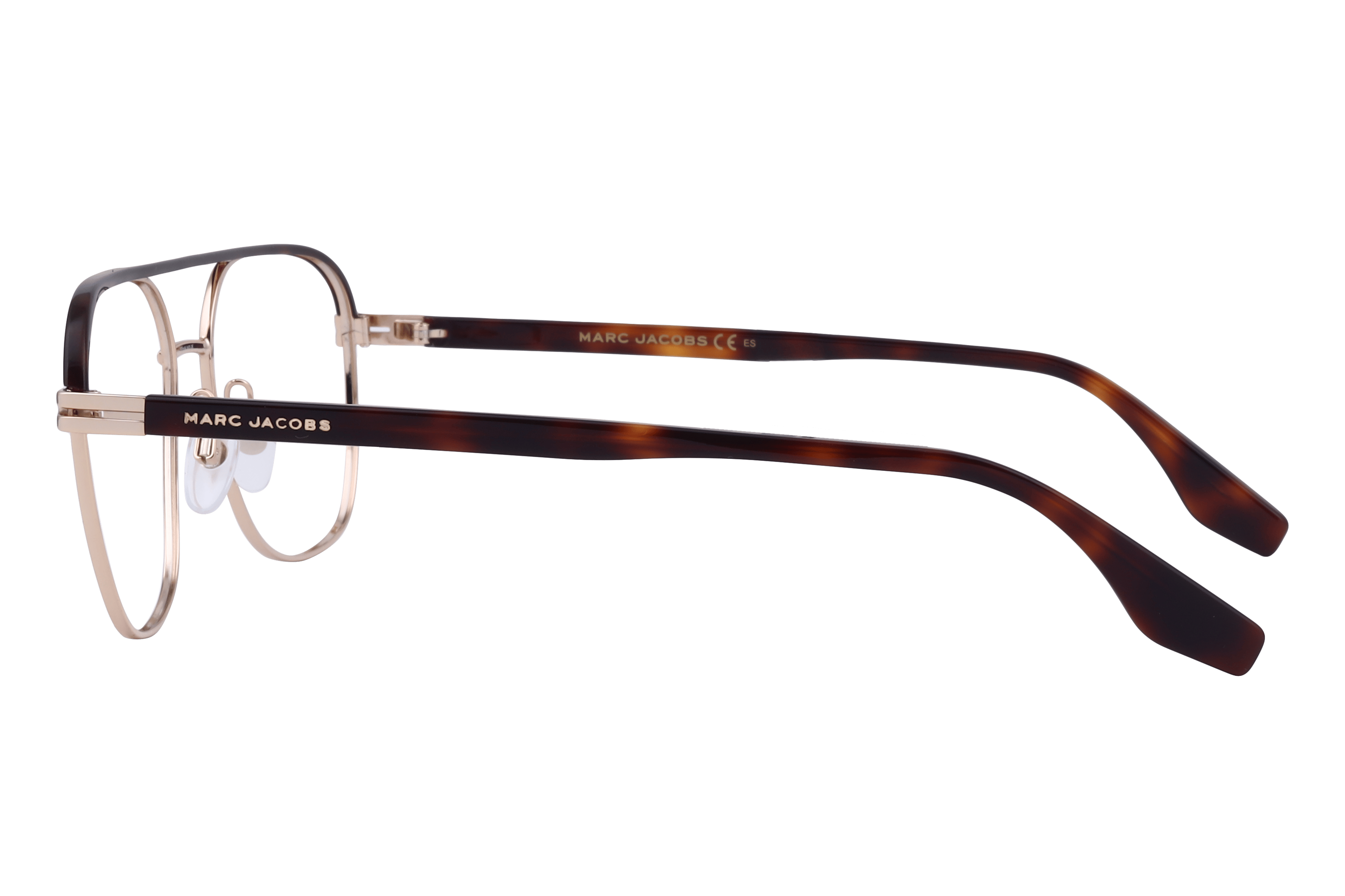 Marc Jacobs 571 Frame Gold Male Full Shell Frame — Gold frame — view 6