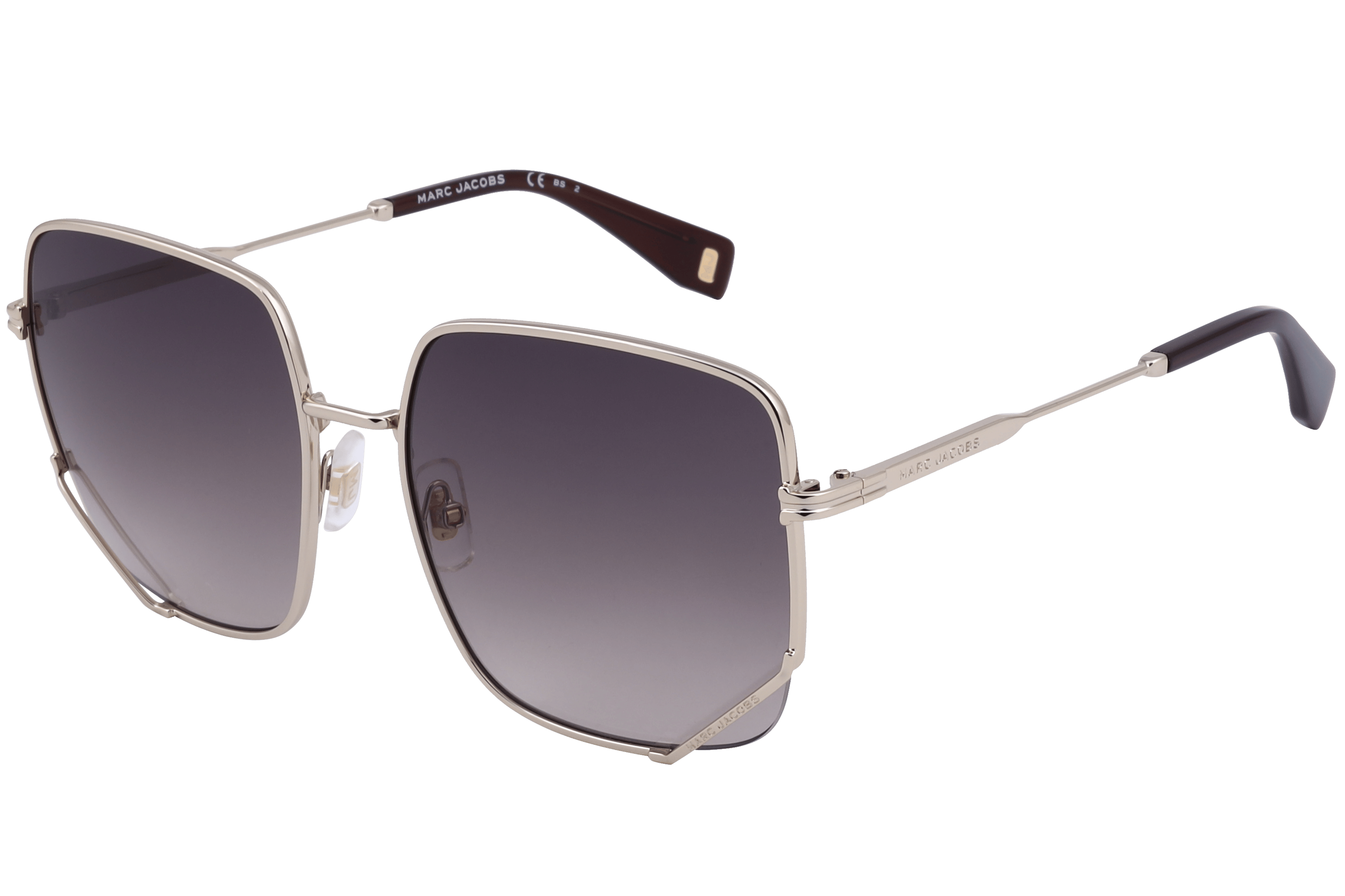 Marc Jacobs 1008/S Sunglass Gold Male Full Metal — Gold frame