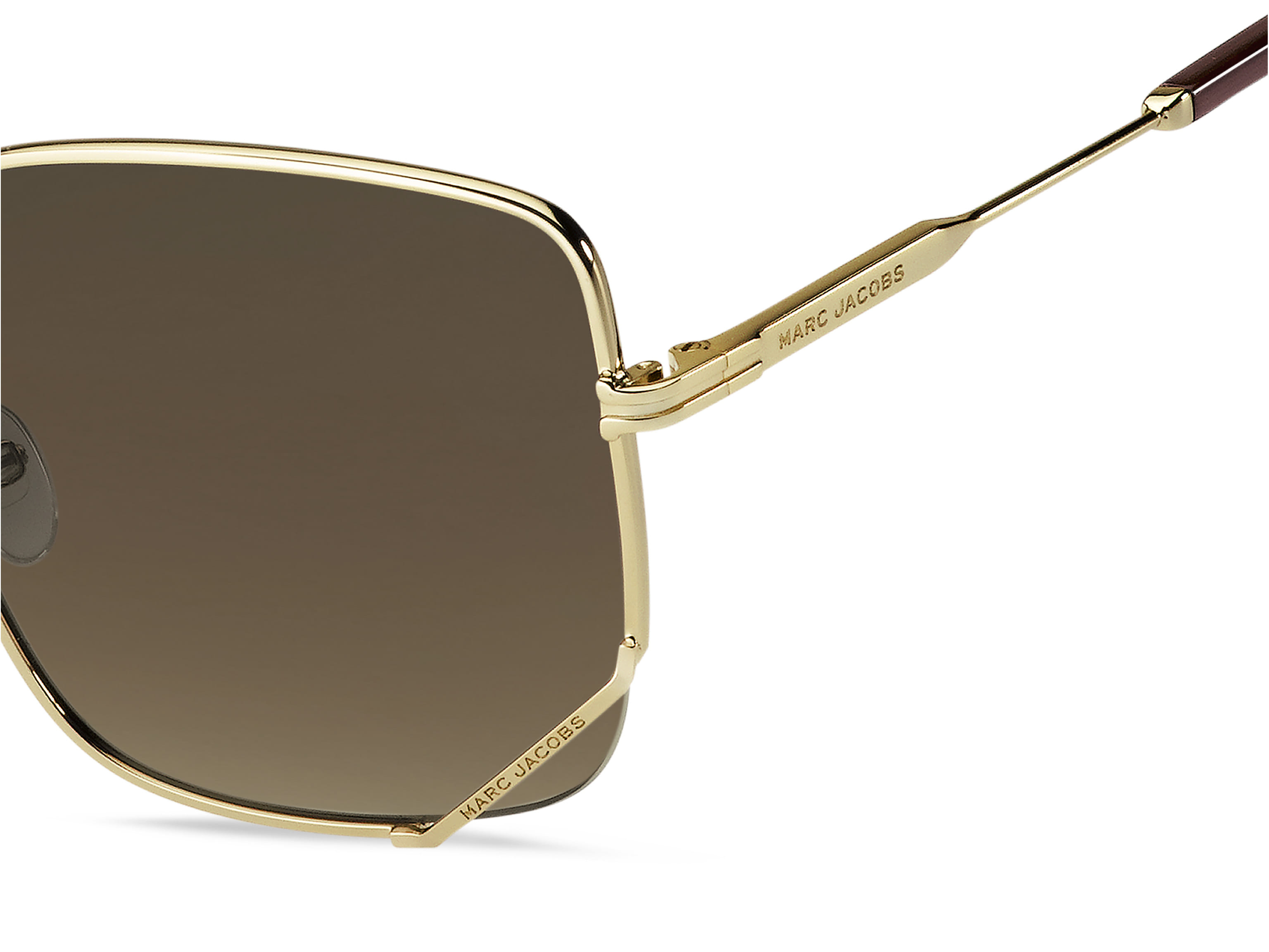 Marc Jacobs 1008/S Sunglass Gold Male Full Metal Sunglass — Gold frame — view 3