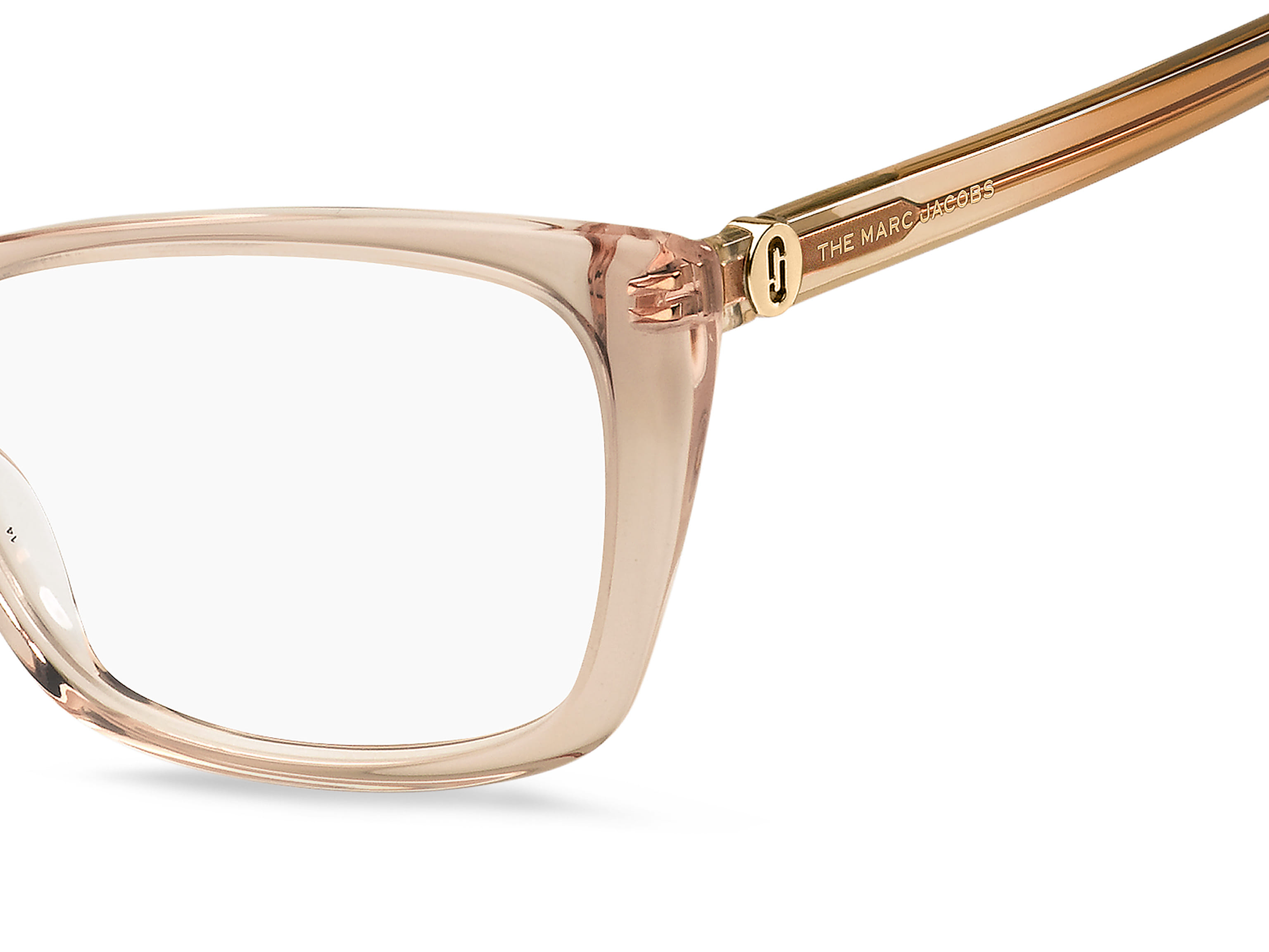 Marc Jacobs MARC 598 Frame Beige Female Full Shell Frame — Beige frame — view 3