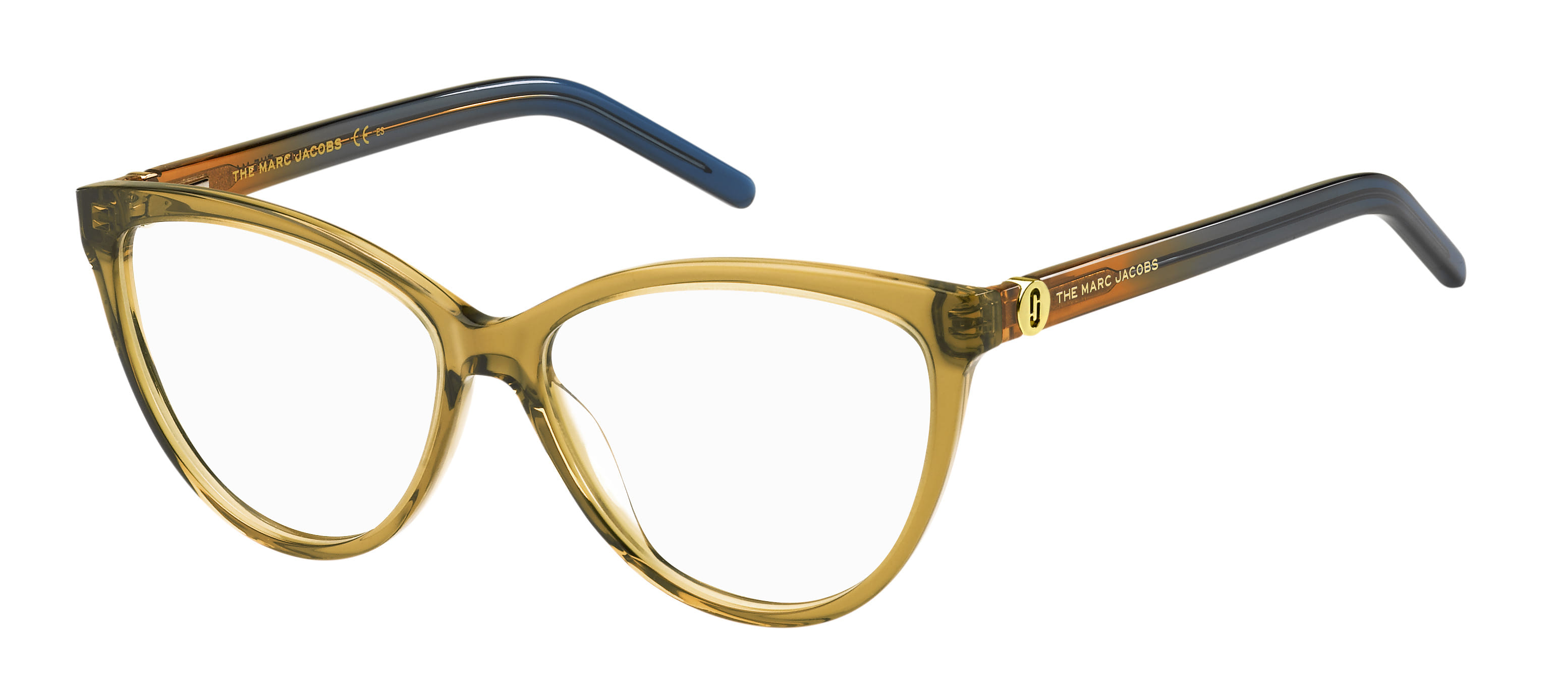 Marc Jacobs MARC 599 Frame Brown Female Full Shell — Brown frame