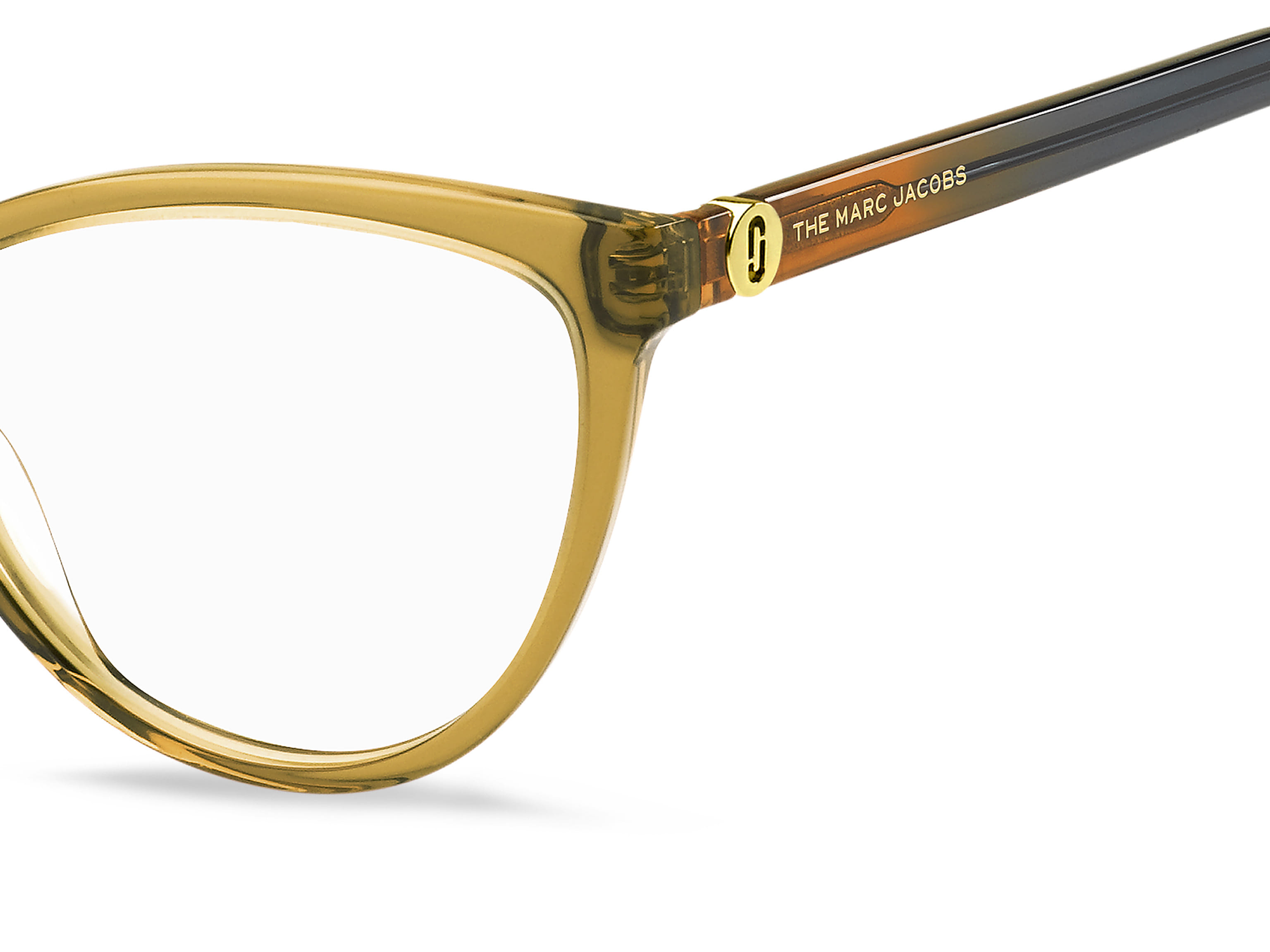 Marc Jacobs MARC 599 Frame Brown Female Full Shell Frame — Brown frame — view 3