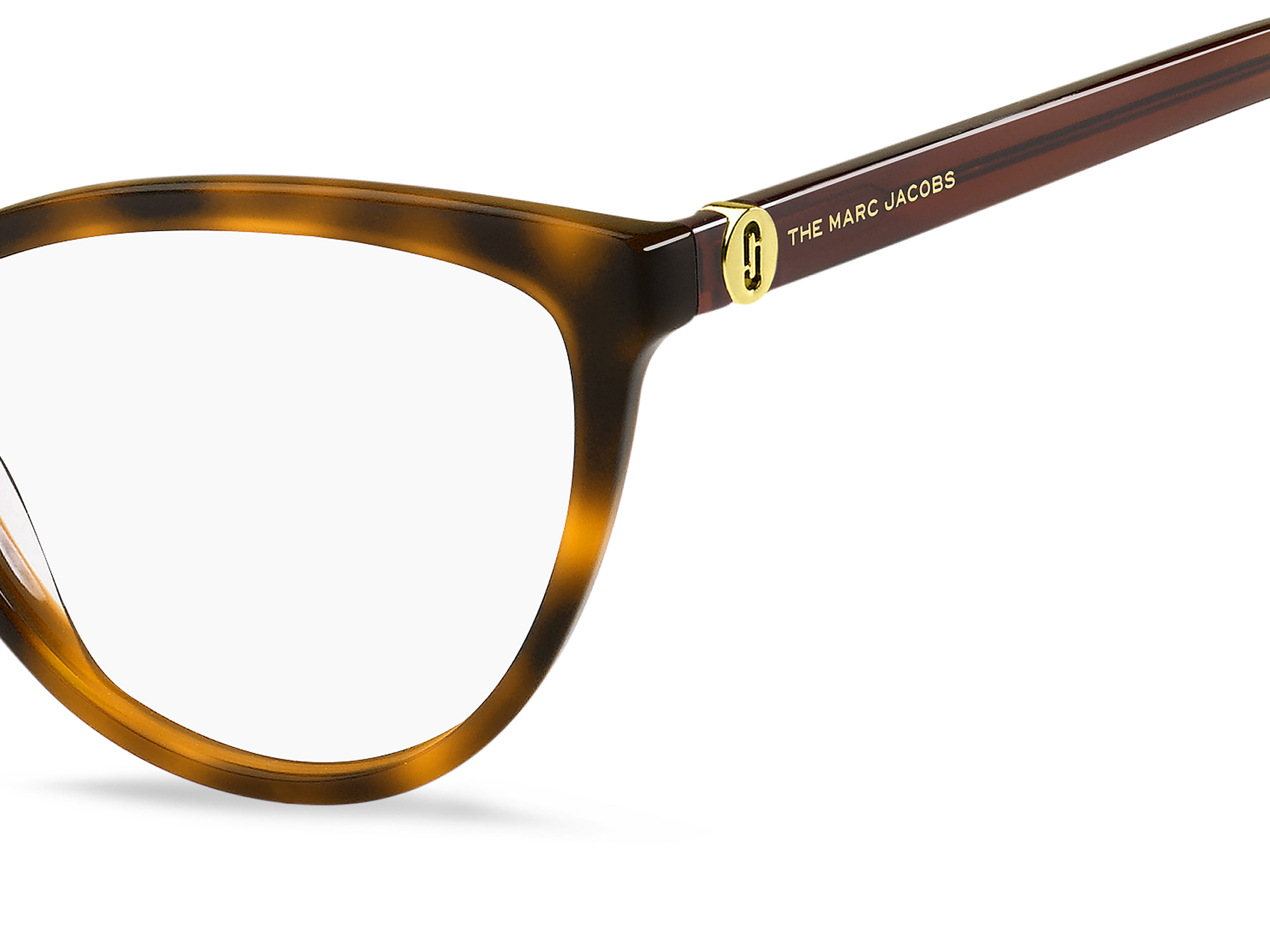 Marc Jacobs MARC 599 Frame Havana Female Full Shell Frame — Havana frame — view 3