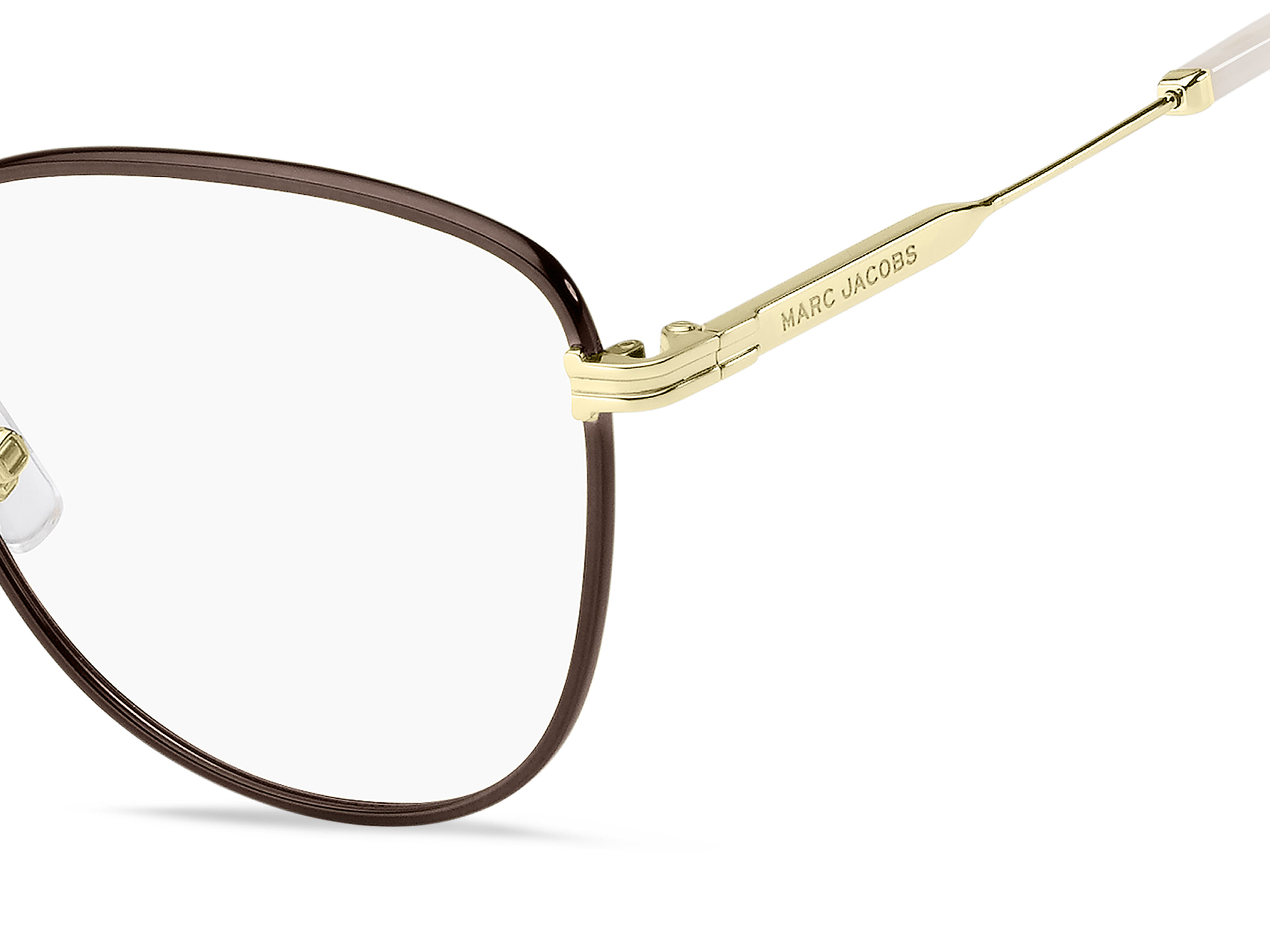 Marc Jacobs MJ 1056 Frame Brown Female Full Metal Frame — view 3
