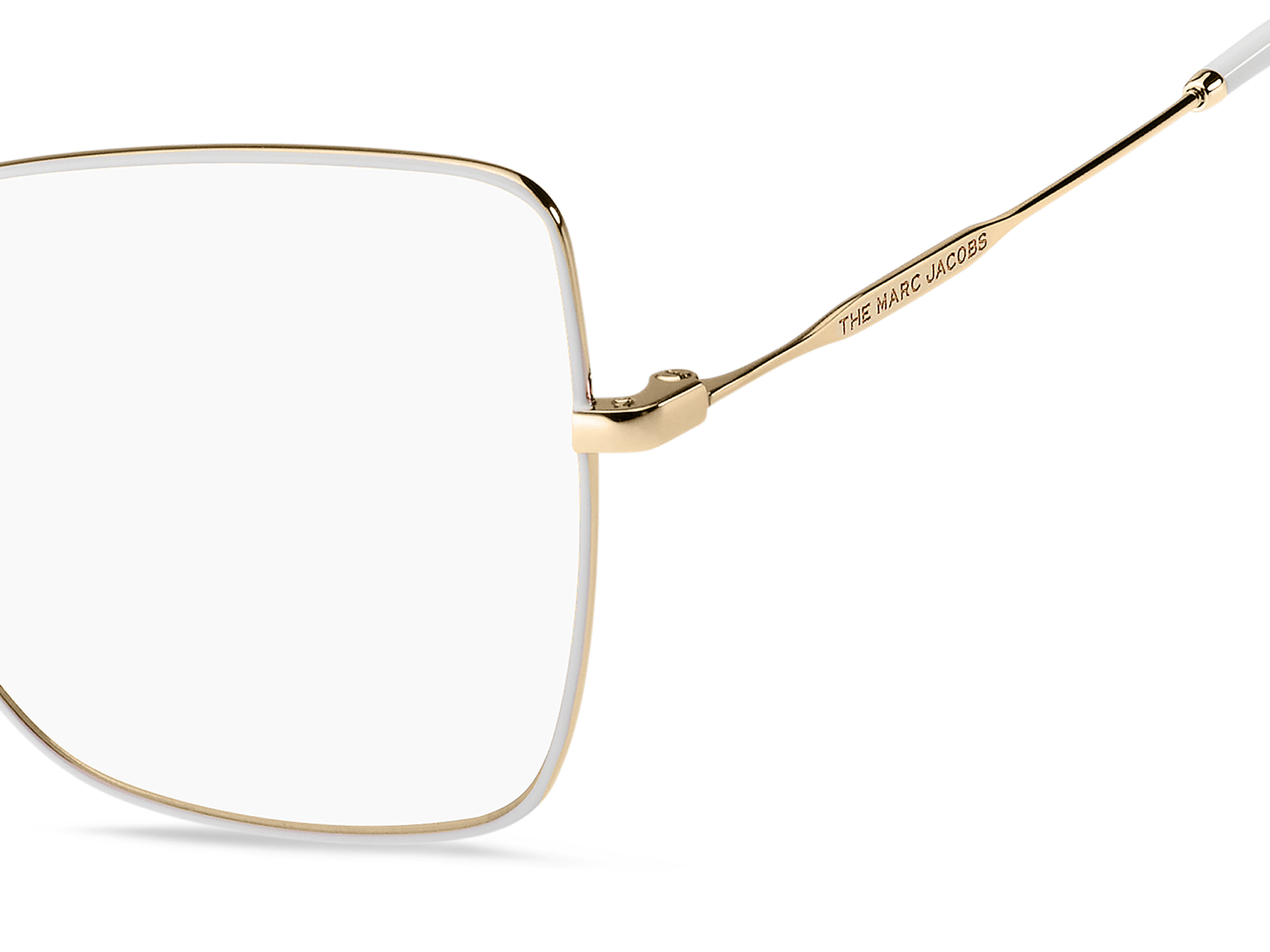 Marc Jacobs MARC 591 Frame Ivory Female Full Stainless Steel Frame — Ivory frame — view 3
