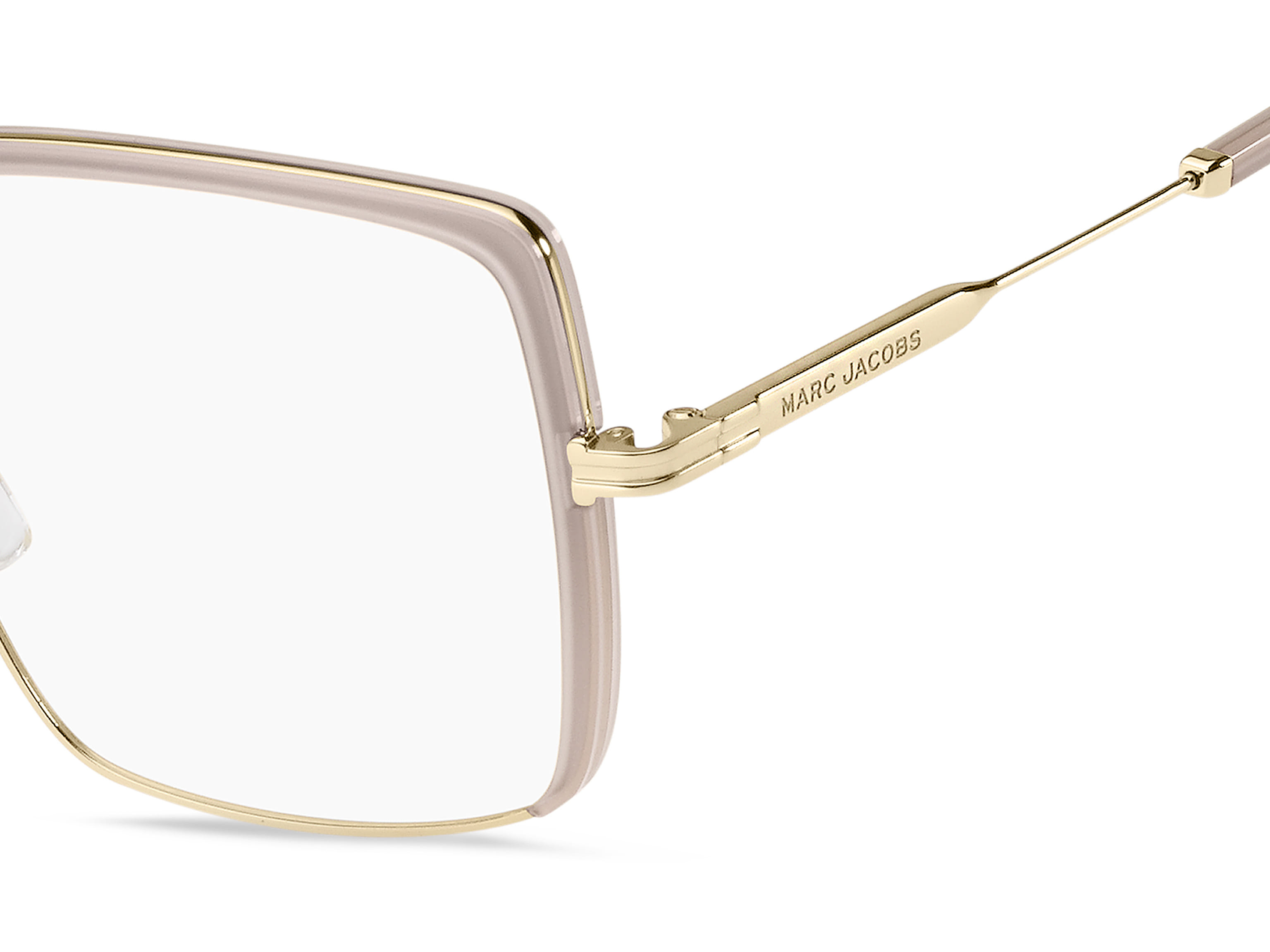 Marc Jacobs MJ 1067 Frame Gold Female Full Metal Frame — Gold frame — view 3